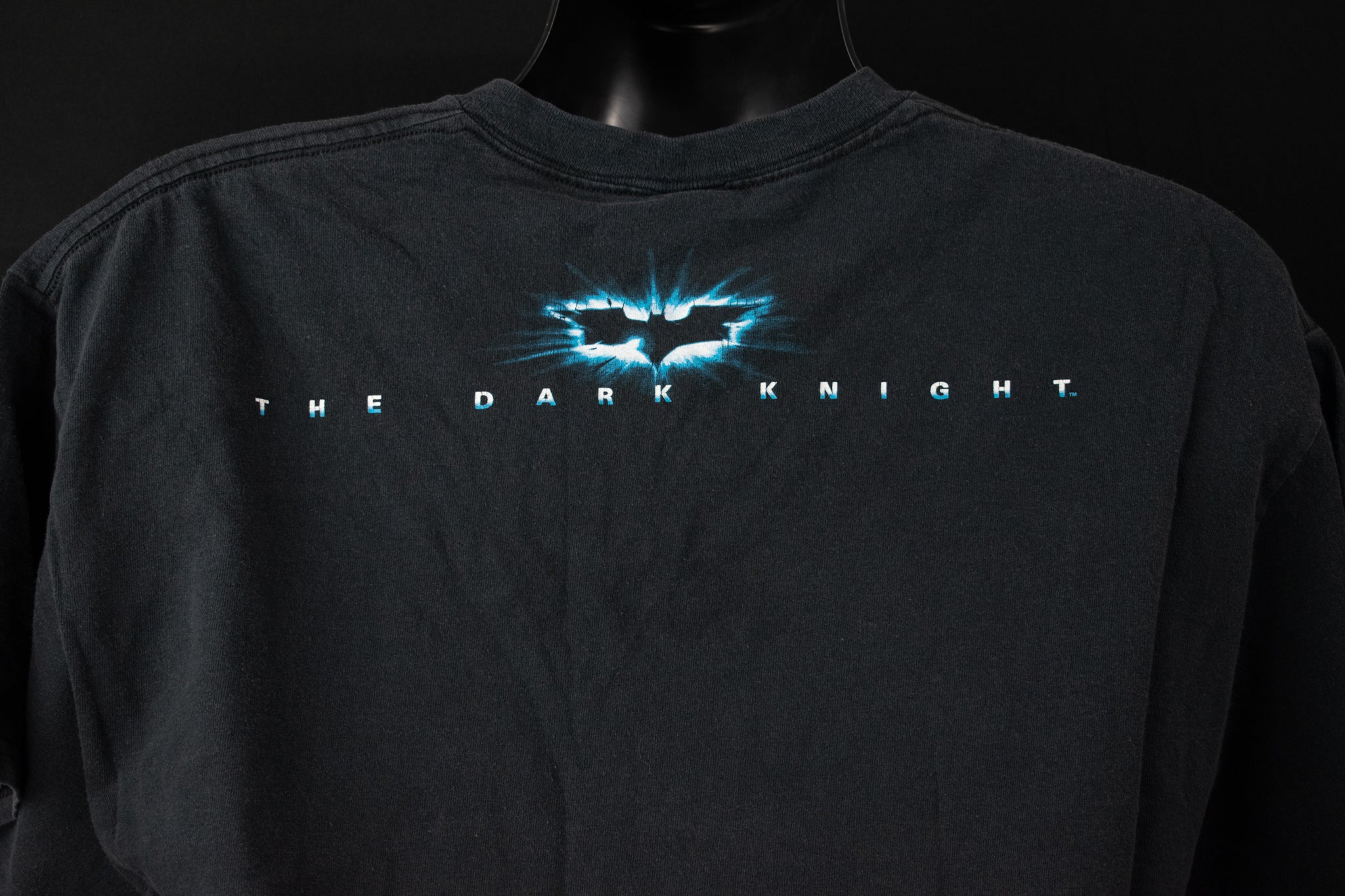 Vintage Batman Mens Adult T-shirt XL Heath Ledger Joker The Dark Knight Authentic Shirt