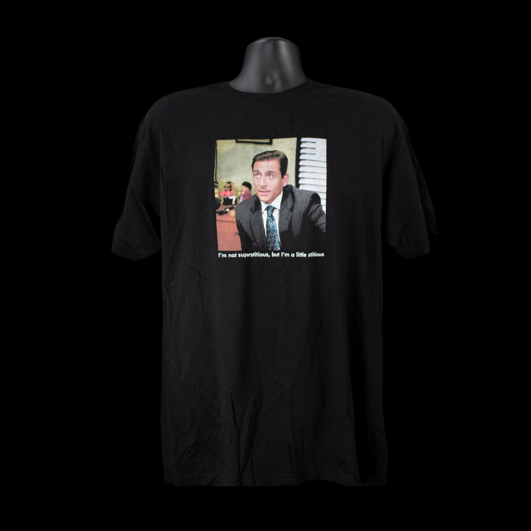 The Office T-Shirt Dunder Mifflin Micheal Scott Large Mens Adult T-Shirt 2021 Authentic Branded