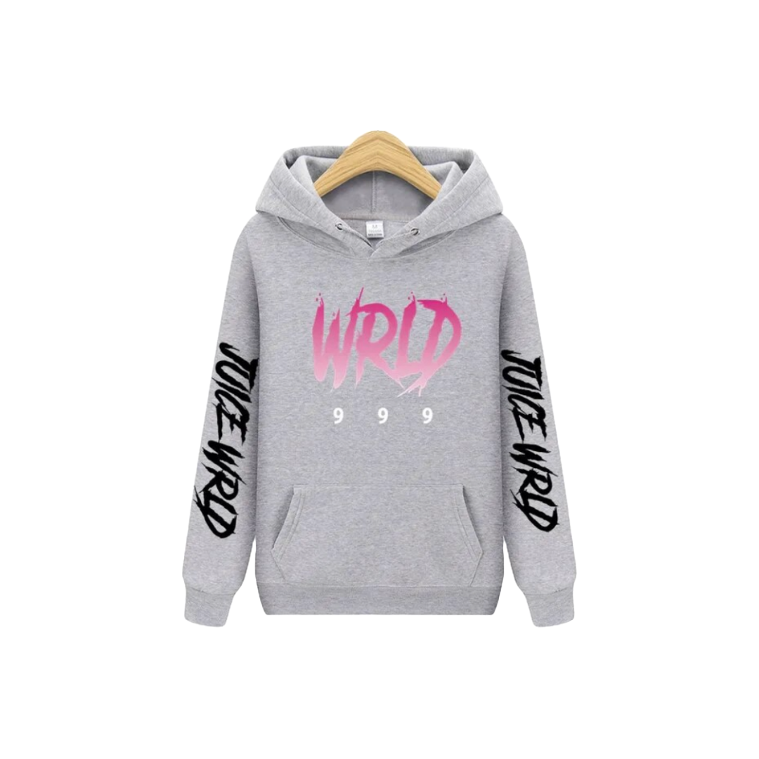 Juice Wrld Hoodie Mens Adult Large Sweatshirts Fleece Hooded Hip Hop Hoodie Pullover