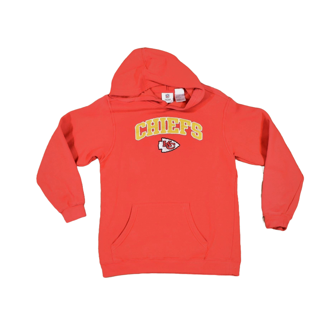 Kansas City Chiefs Sweatshirt Red Hoodie NFL Football Hoodie Youth X-Large Sweater