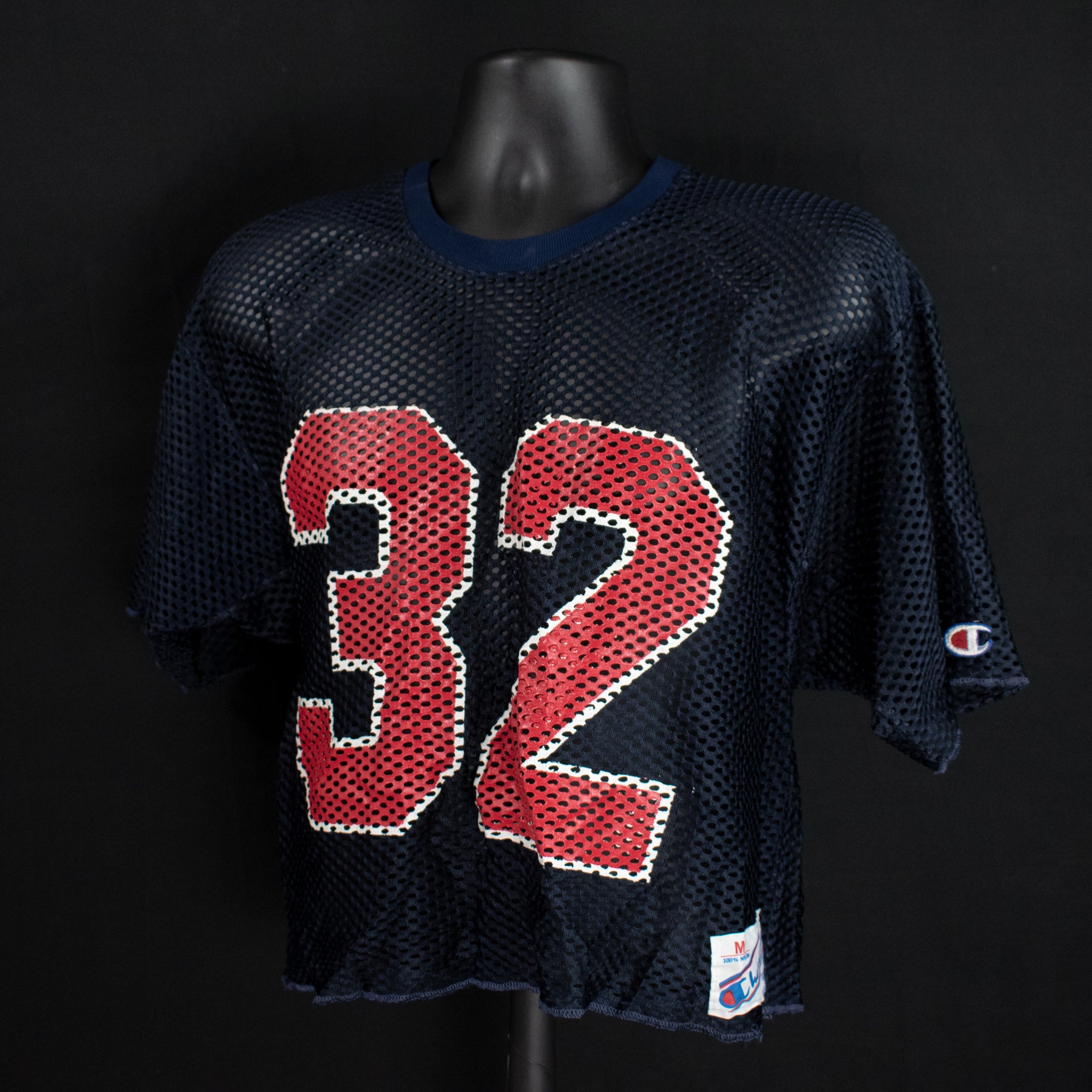 Vintage Football Practice Jersey 32 Blue and red Medium mens CHAMPION Vintage