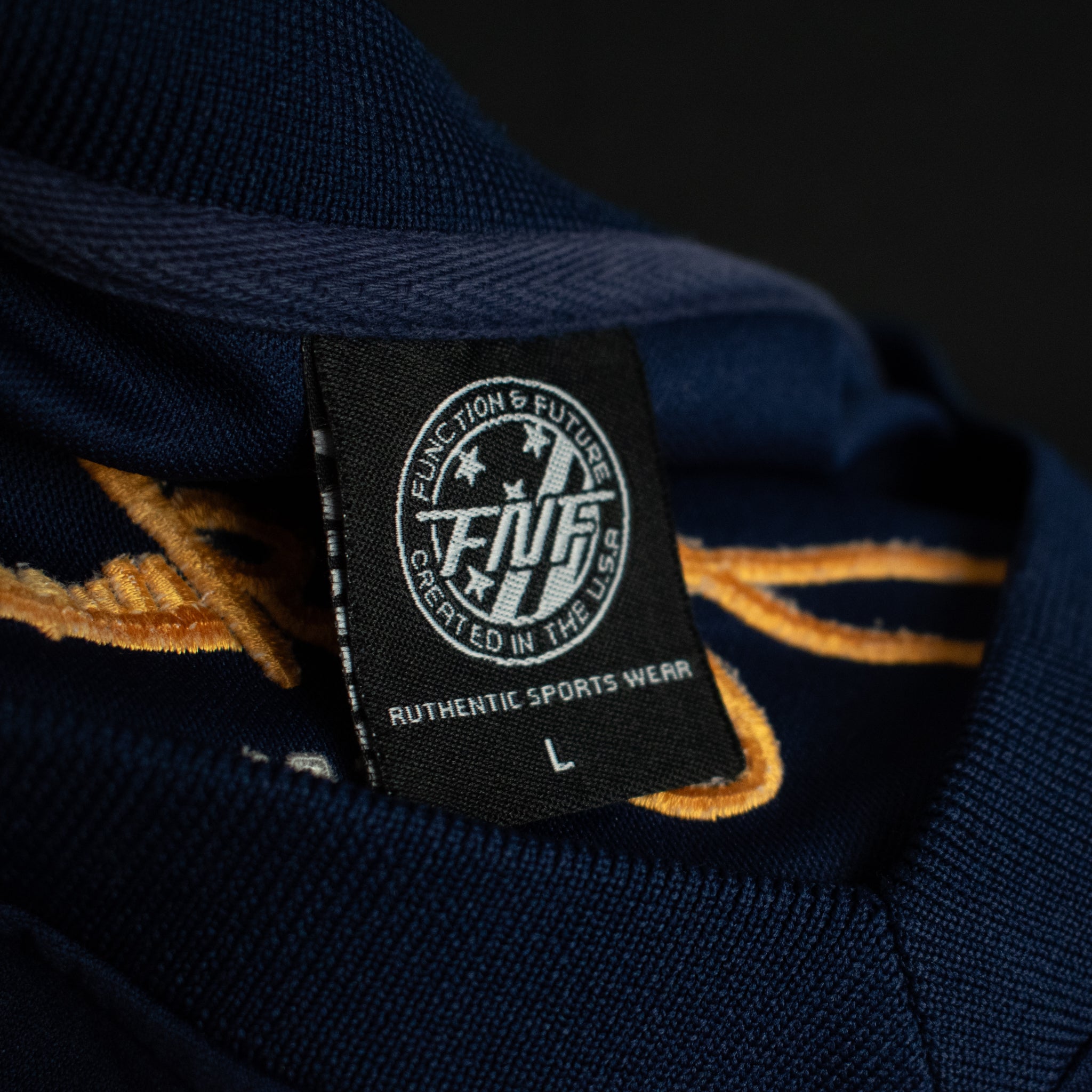 Blue Football Jersey NFL Athletic Series Jeans USA World Famous Brand Jersey All City Large