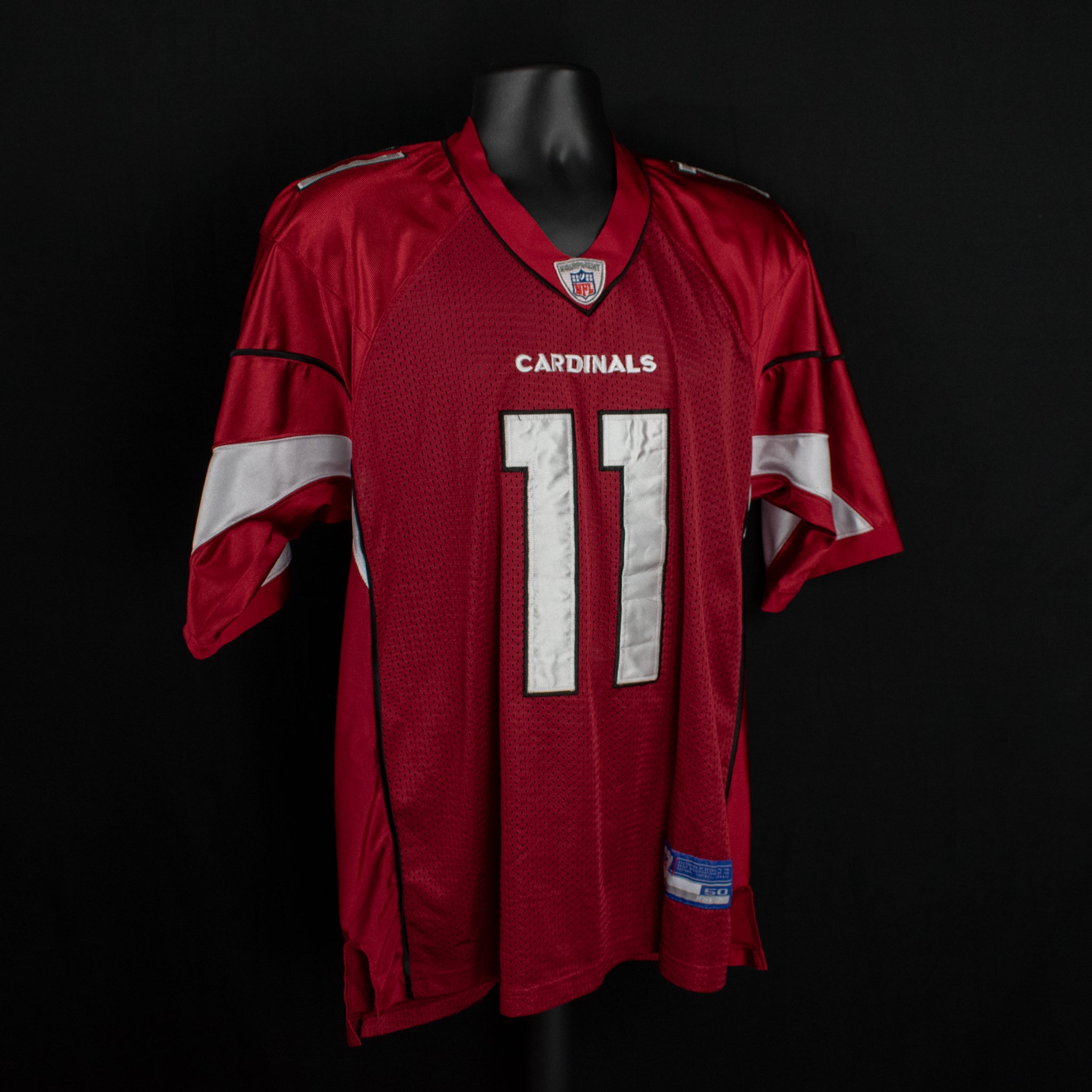Arizona Cardinals Jersey Size 50 Larry Fitzgerald 11 NFL Football Jersey Red Adult Large