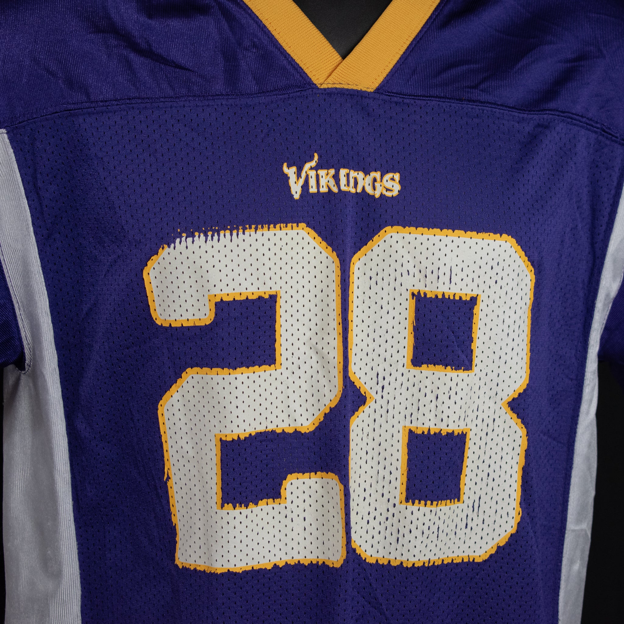 Vikings Jersey Purple Peterson 29 NFL Football Jersey Reebok XL Youth Used
