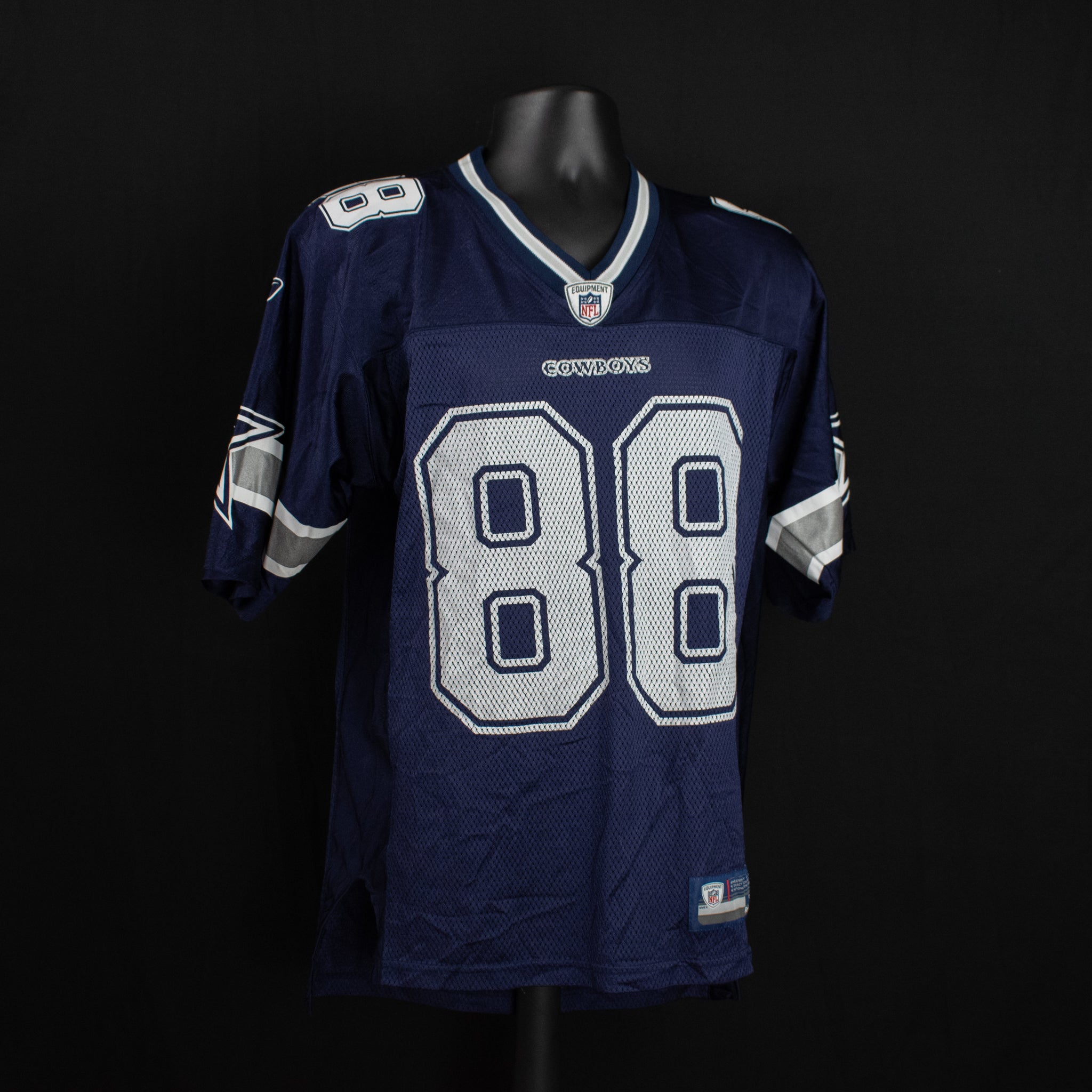 Dallas Cowboys Jersey On Field Reebok 88 Dez Bryant Blue Cowboys Jersey Small Used