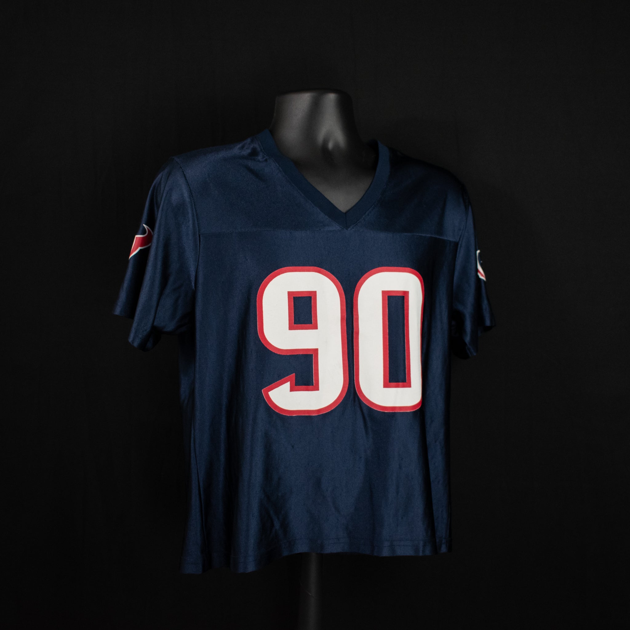 Houston Texas X-Large Jersey NFL Football 90 Mario Williams Jersey Authentic Women Used