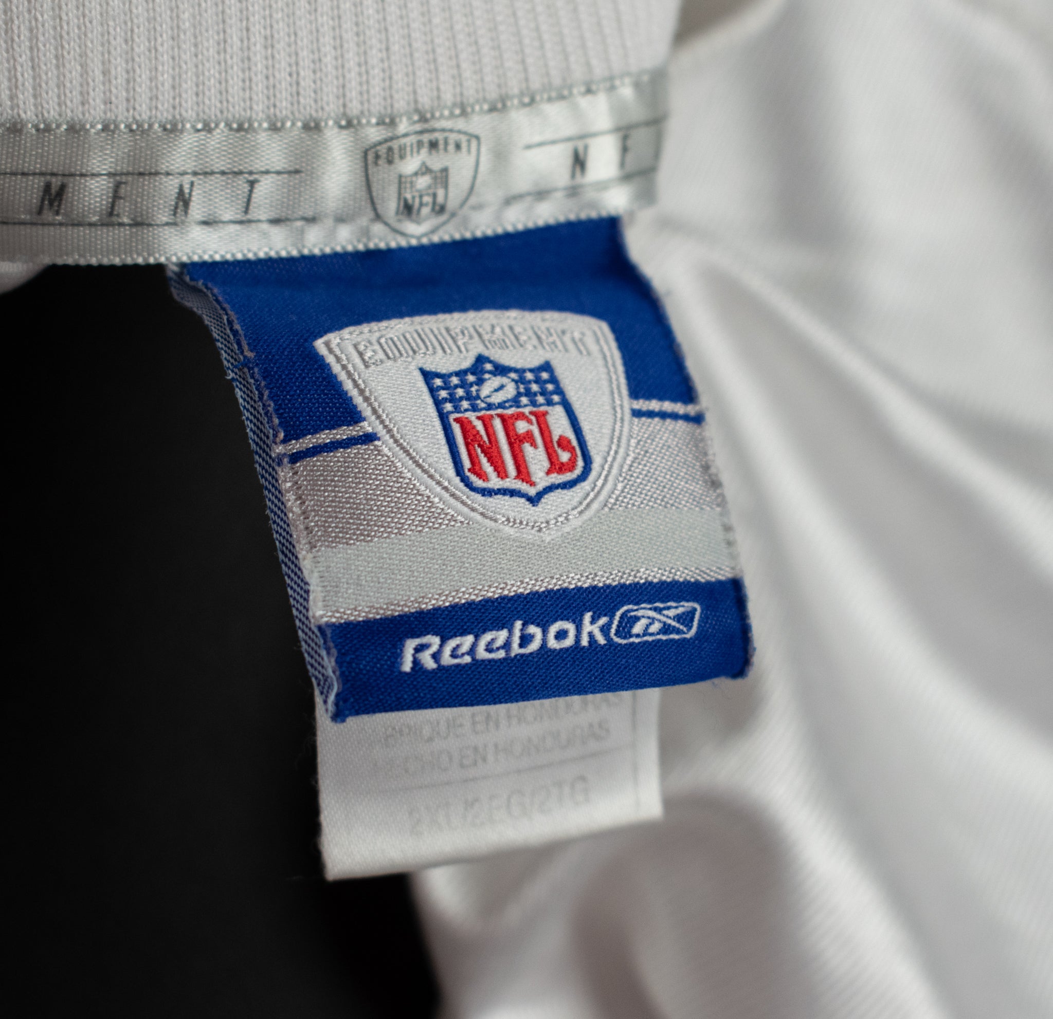 Oakland Raiders Mens Jersey 2XL White NFL Football Russel 2 Authentic On Field Reebok