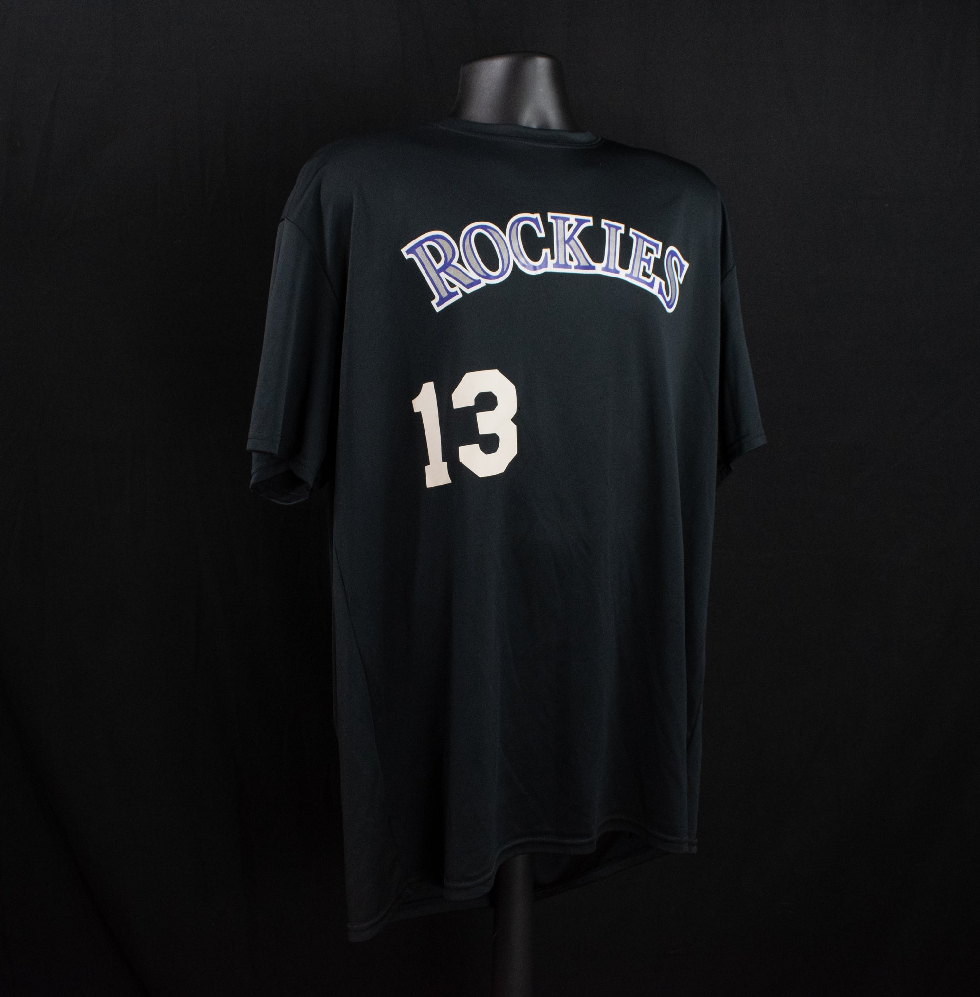 Colorado Rockies 13 MLB Baseball Jersey Majestic Cool Base Baseball 2XL Mens