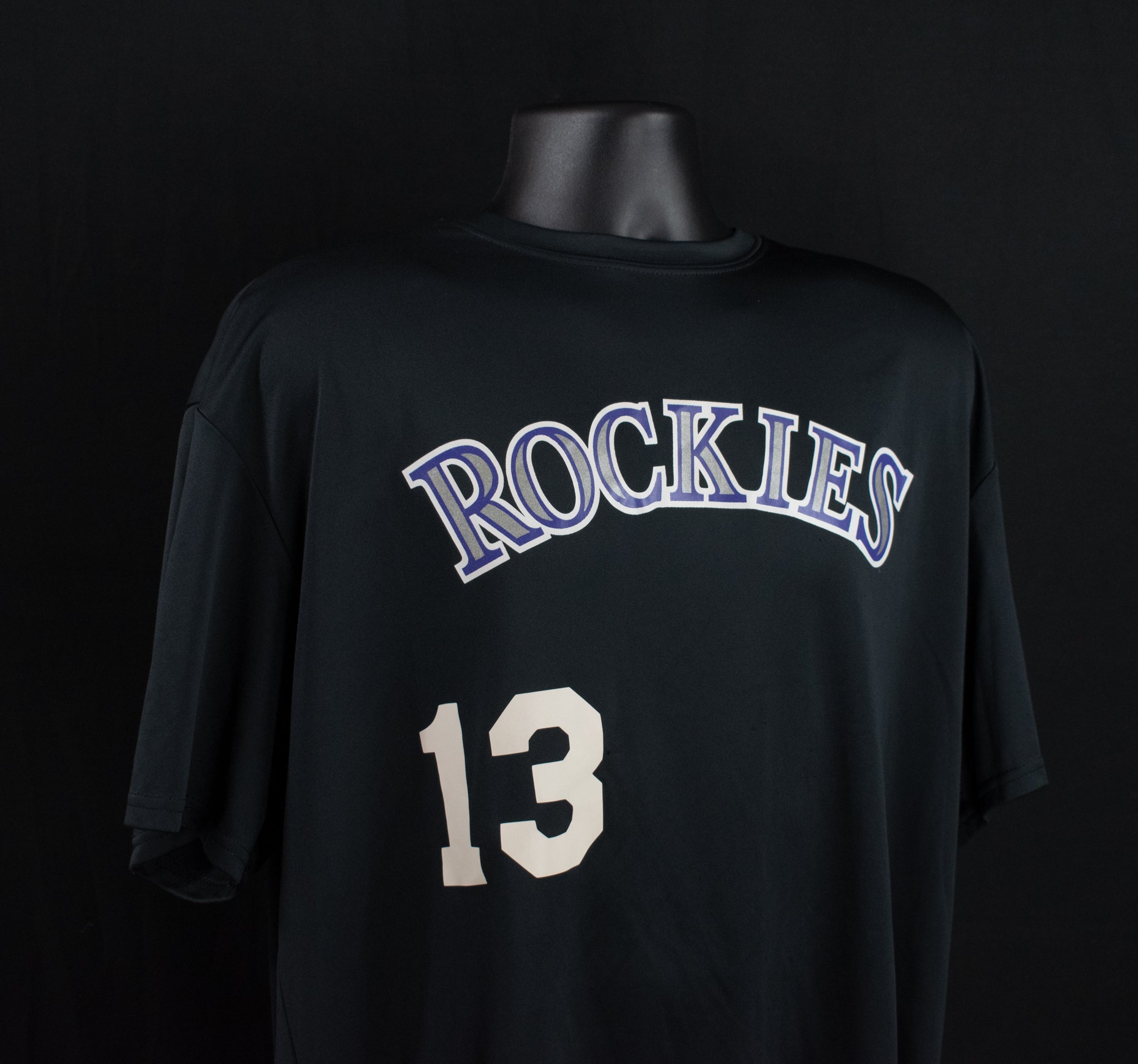 Colorado Rockies 13 MLB Baseball Jersey Majestic Cool Base Baseball 2XL Mens