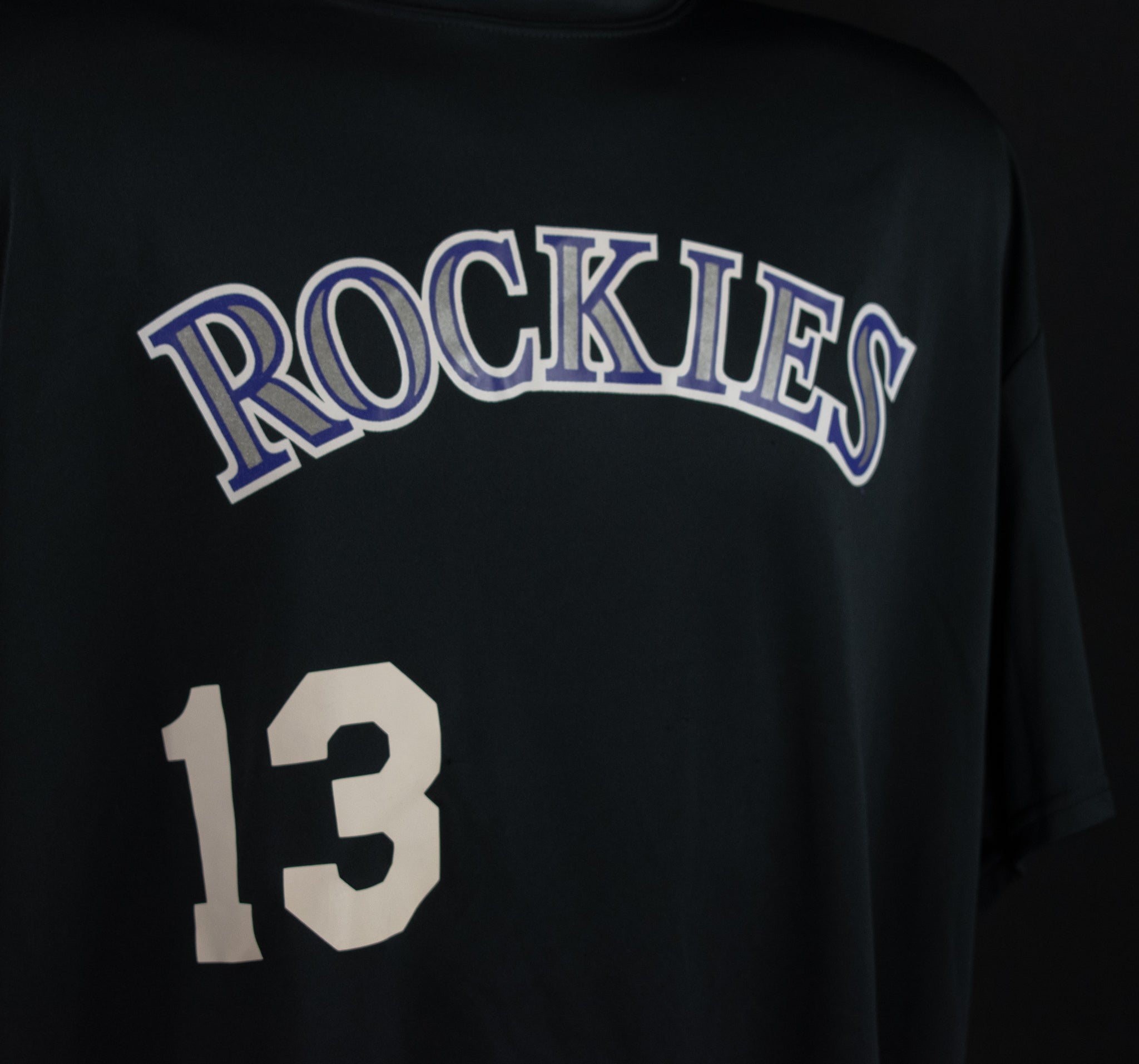 Colorado Rockies 13 MLB Baseball Jersey Majestic Cool Base Baseball 2XL Mens
