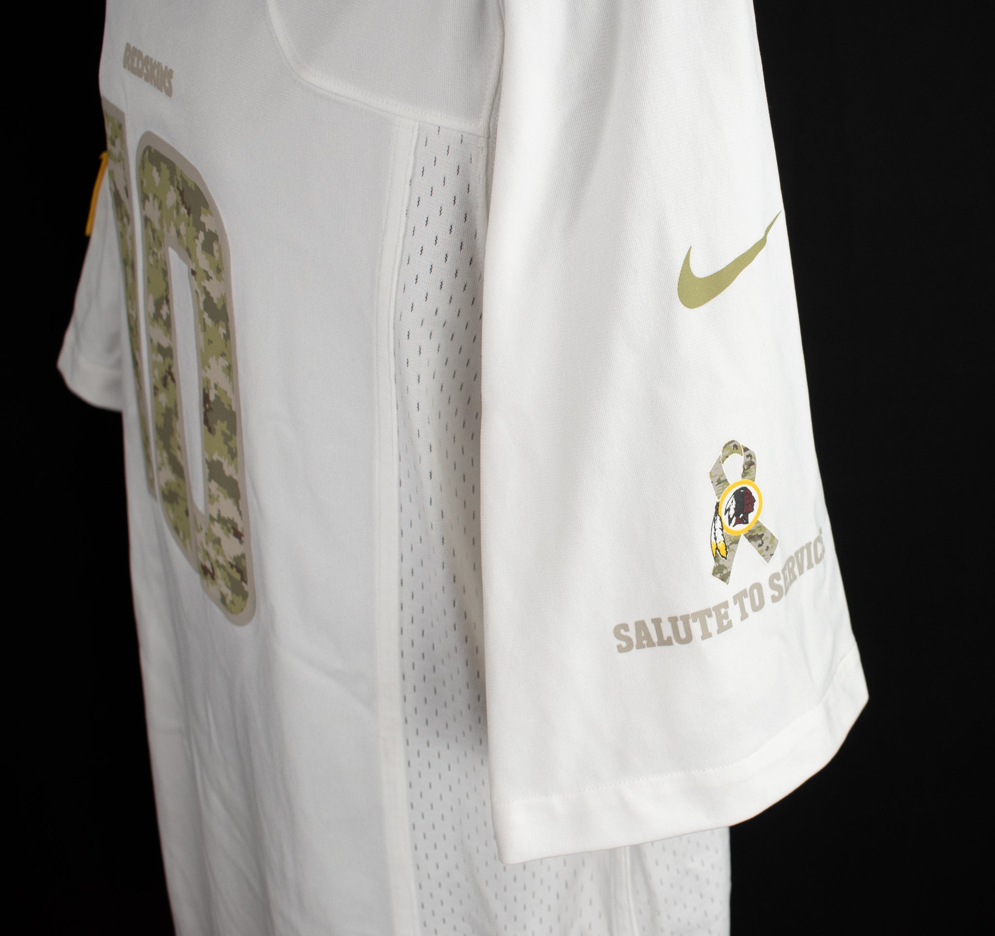 Washington NFL Football Jersey XL Nike on Field 10 Griffin III Military Service White