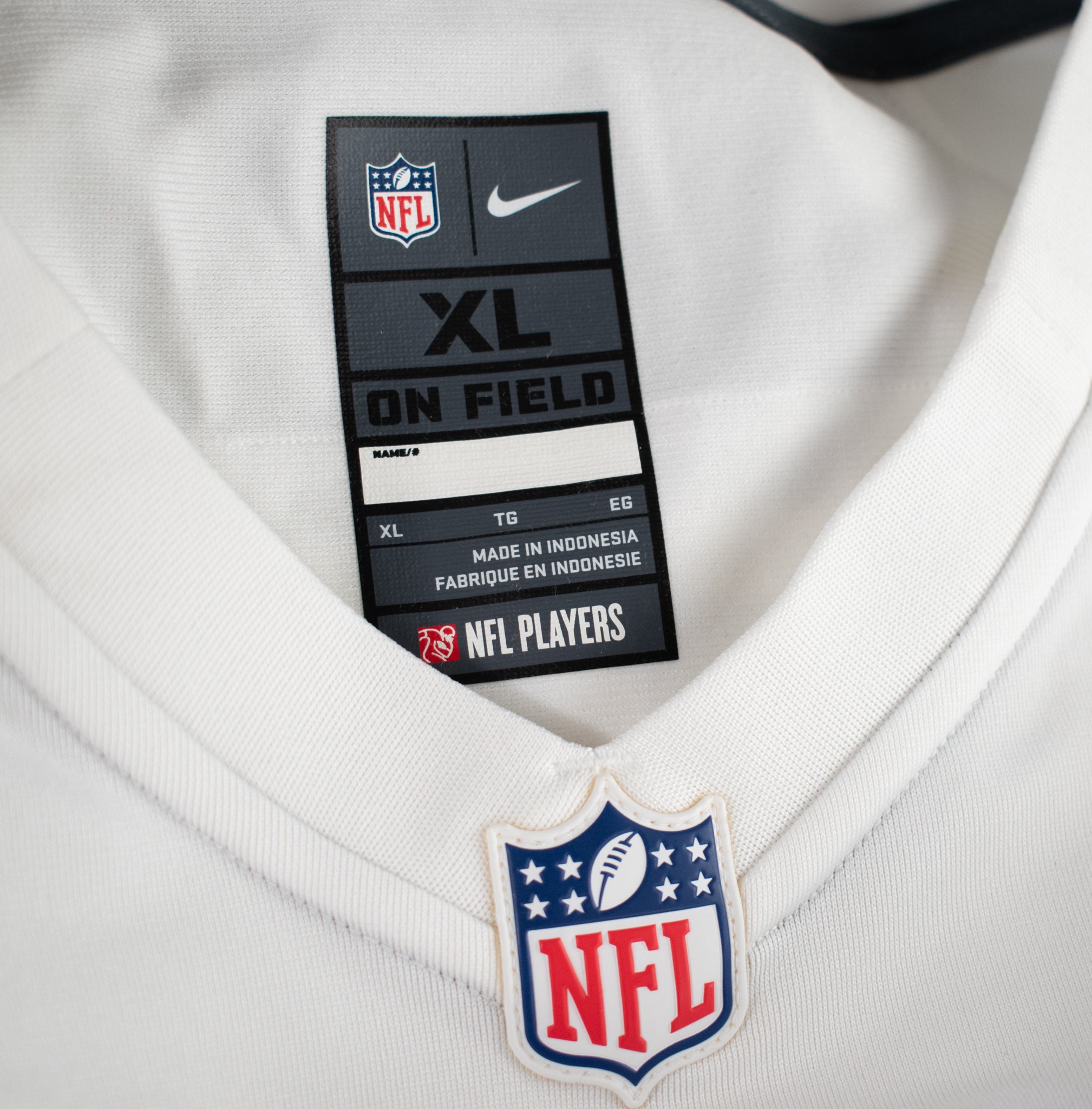 Washington NFL Football Jersey XL Nike on Field 10 Griffin III Military Service White