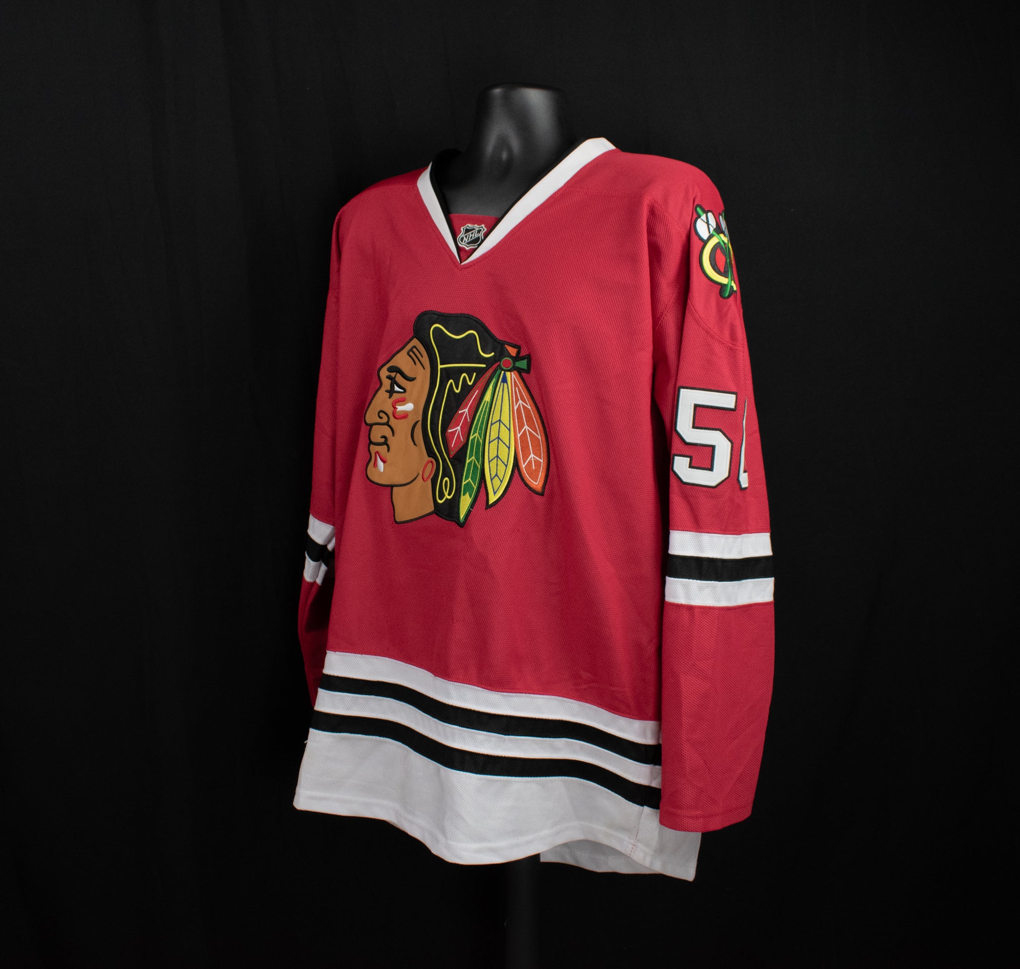 Corey Crawford Jersey Size 54 Adult Chicago Black Hawks Red Jersey Reebok