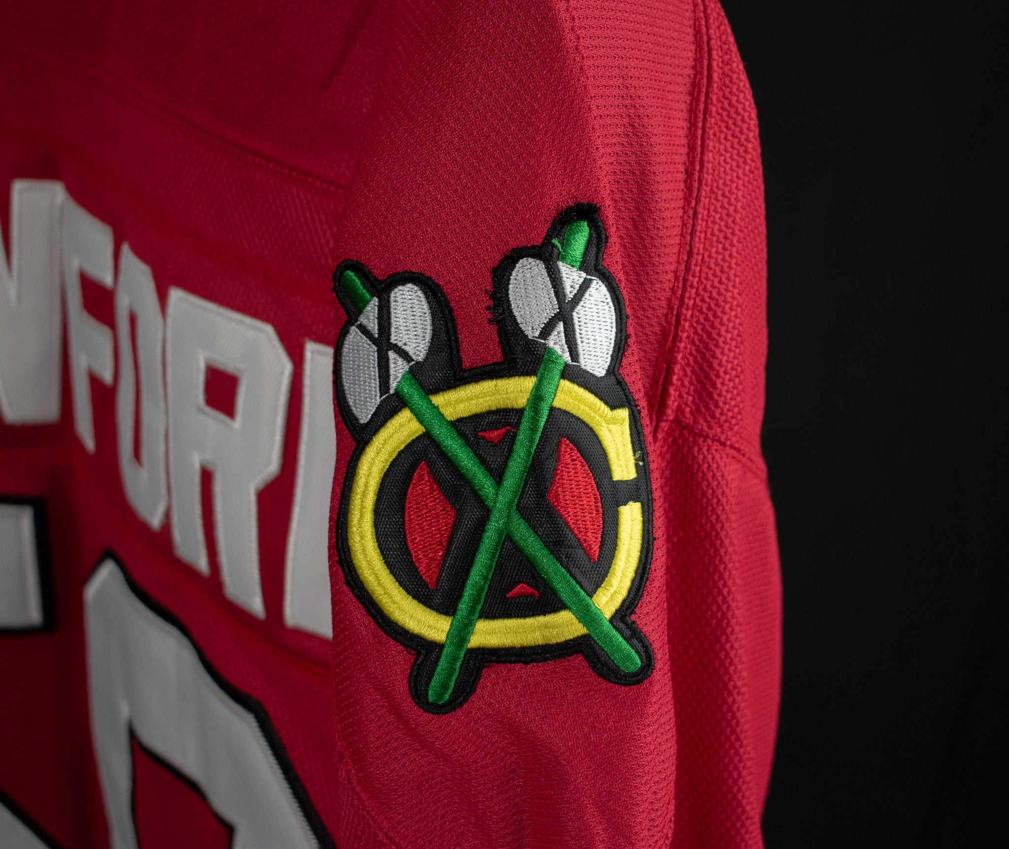 Corey Crawford Jersey Size 54 Adult Chicago Black Hawks Red Jersey Reebok