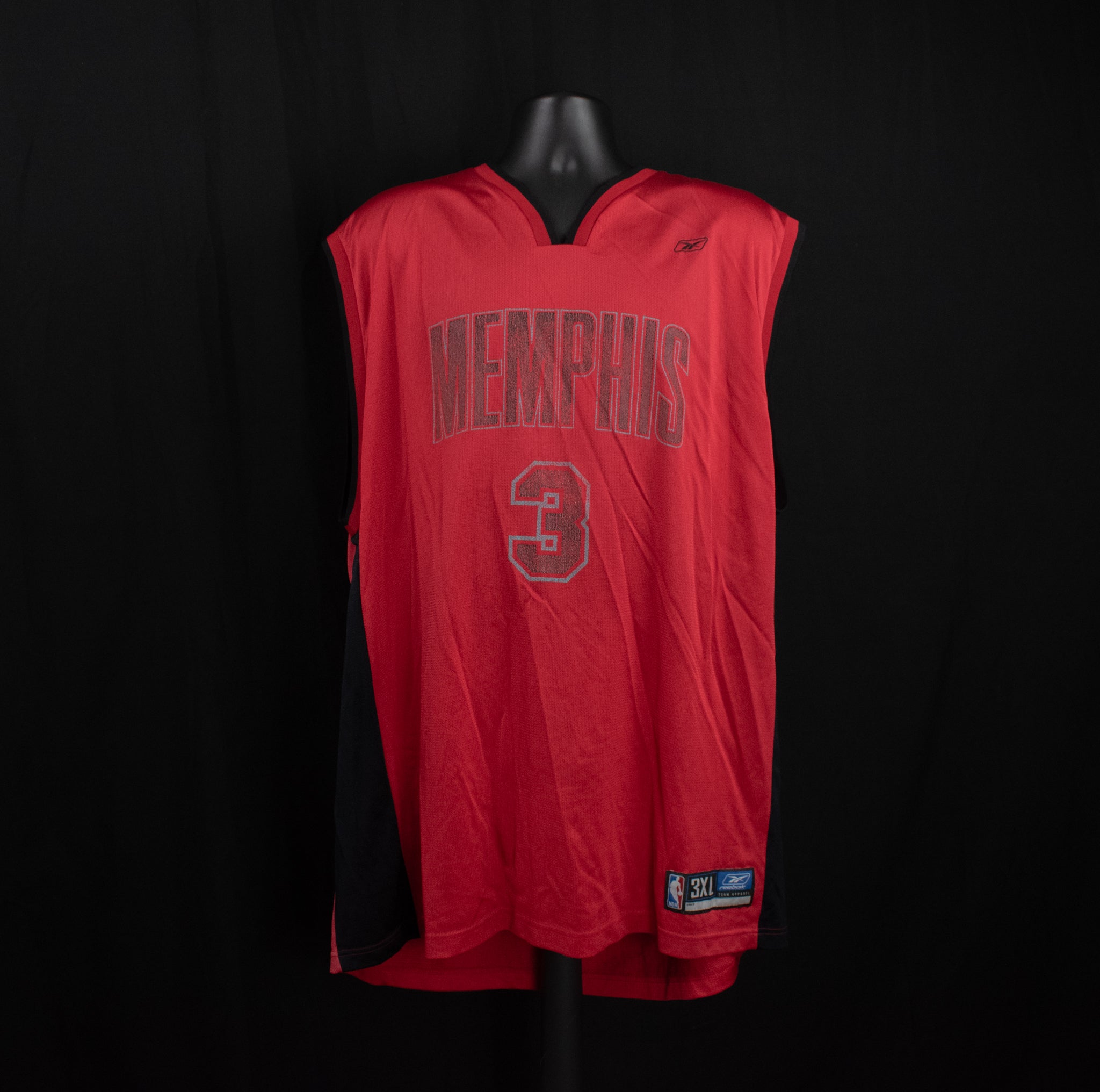 Memphis NBA Jersey Bell 3 Reebok 3XL Men Vintage Red Pullover Grizzlies Basketball