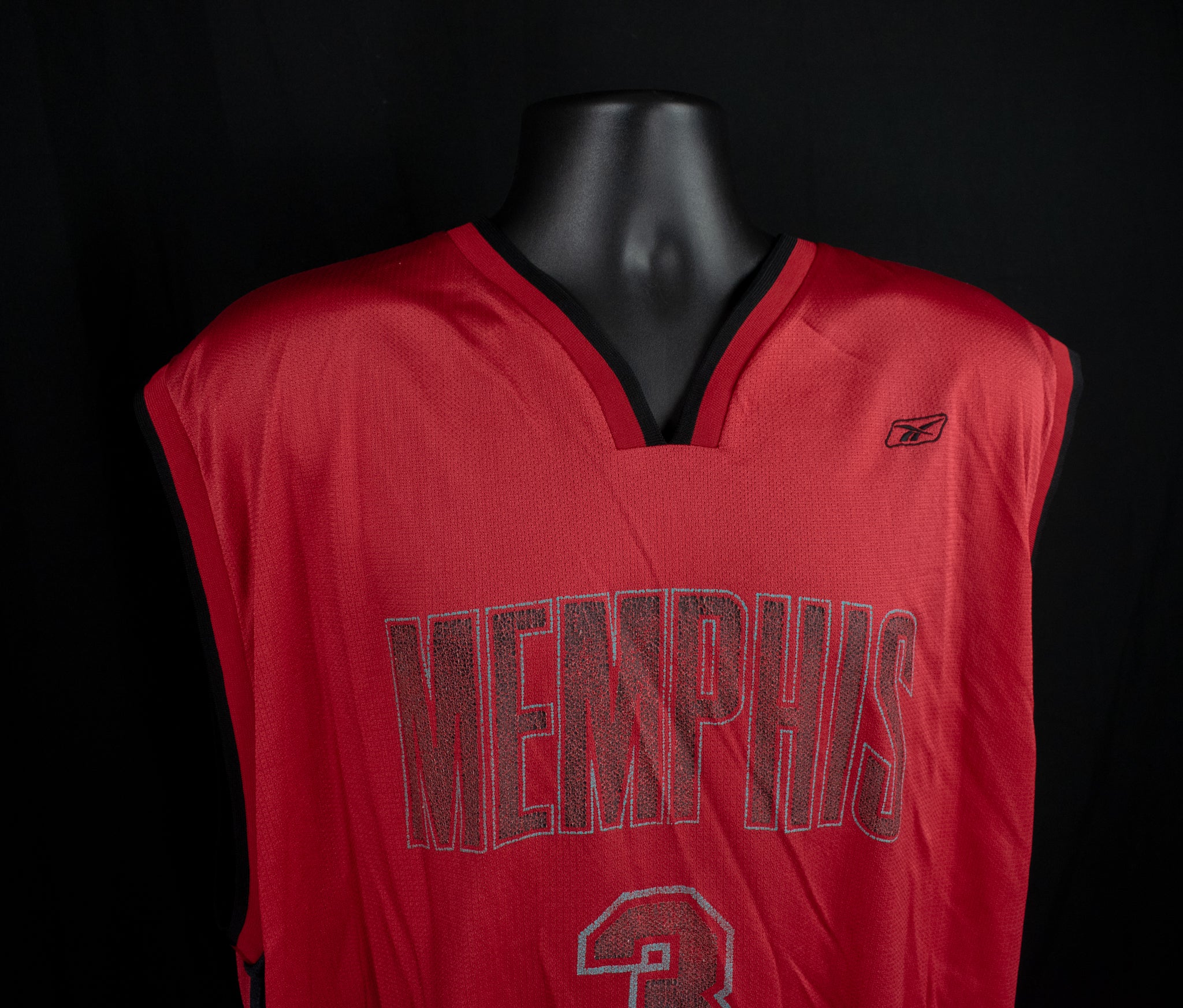 Memphis NBA Jersey Bell 3 Reebok 3XL Men Vintage Red Pullover Grizzlies Basketball