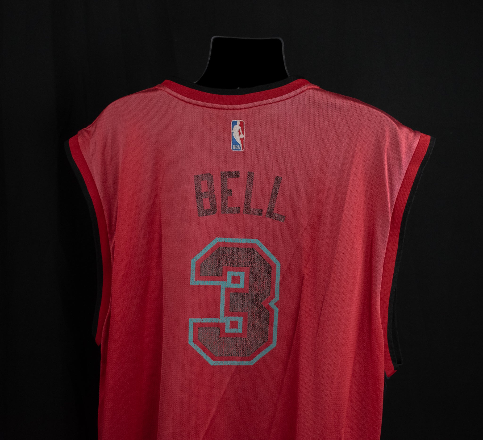 Memphis NBA Jersey Bell 3 Reebok 3XL Men Vintage Red Pullover Grizzlies Basketball