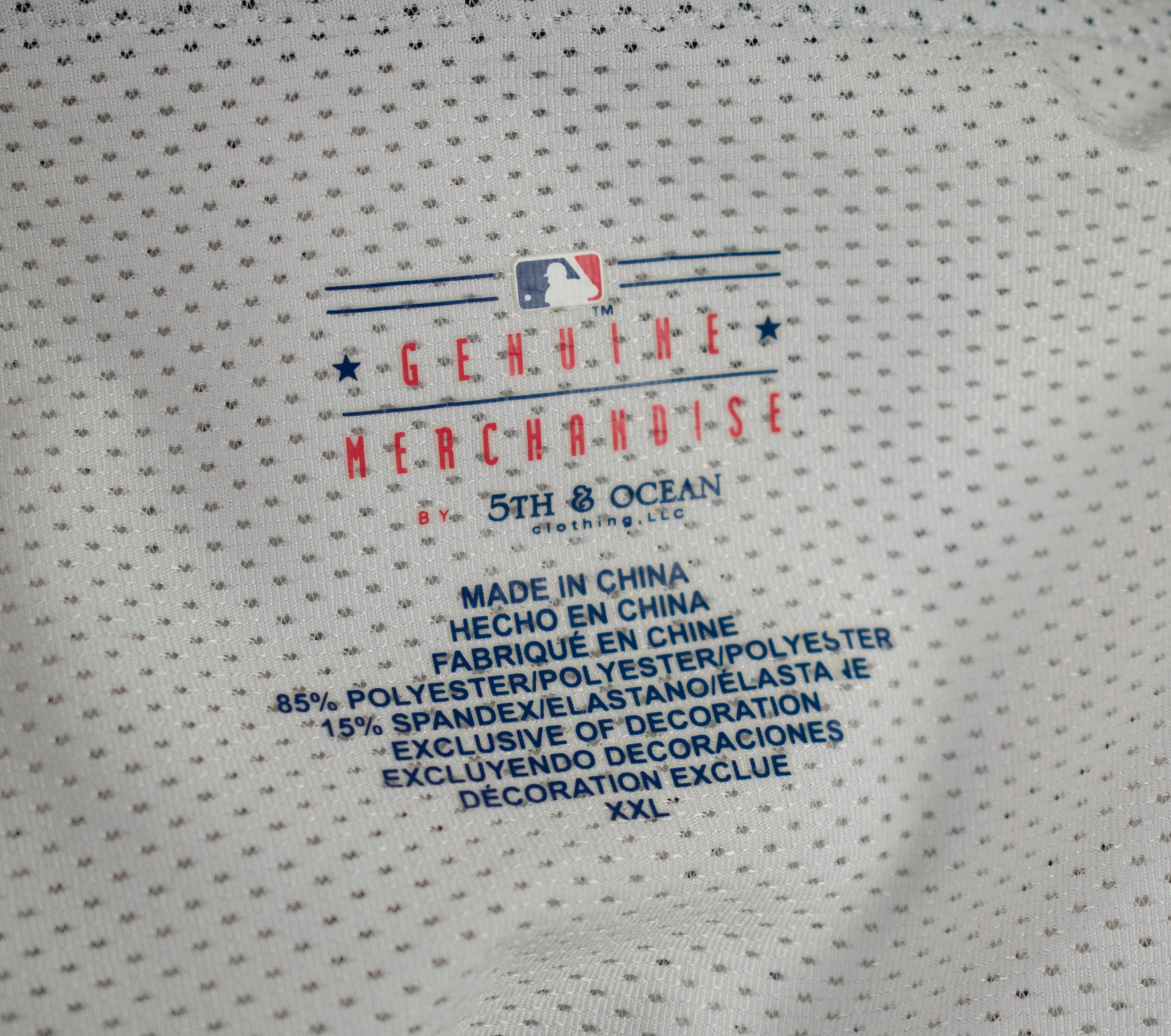 Boston Red Sox MLB Baseball White Jersey Button Up Shirt Top XXL Womens