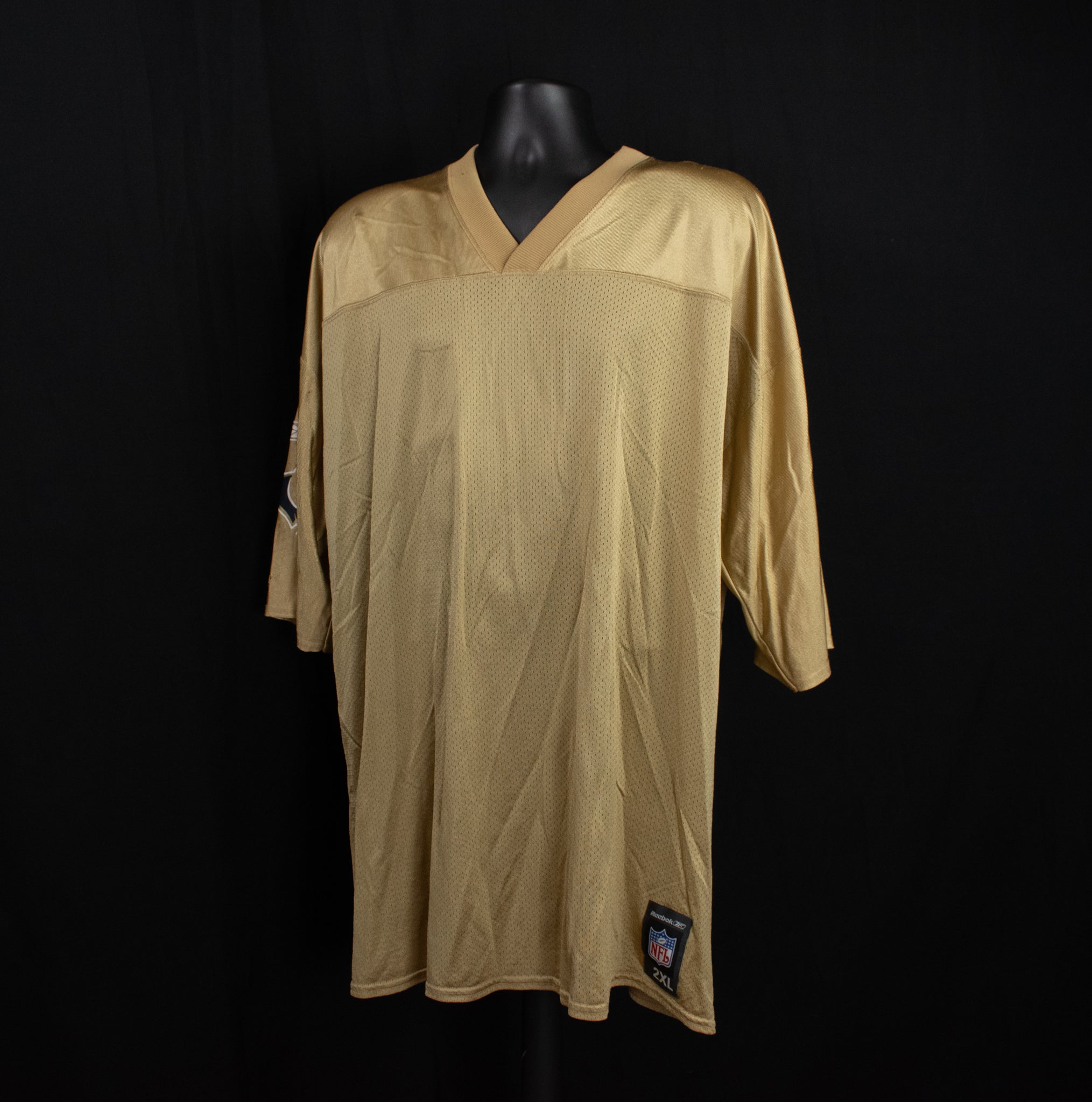 St.Rams NFL Jersey Gold 2XL Used Plain jersey Authentic NFL Branded Mens