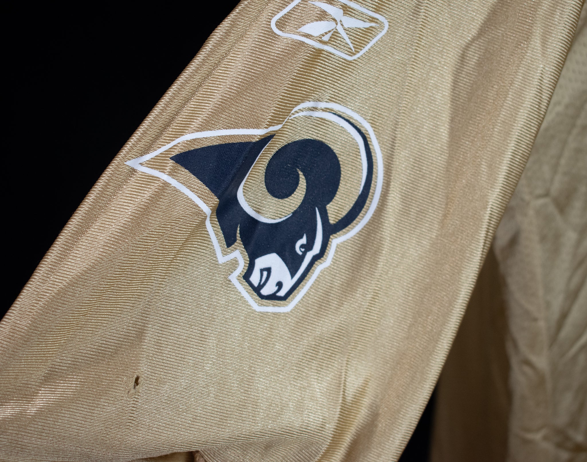 St.Rams NFL Jersey Gold 2XL Used Plain jersey Authentic NFL Branded Mens
