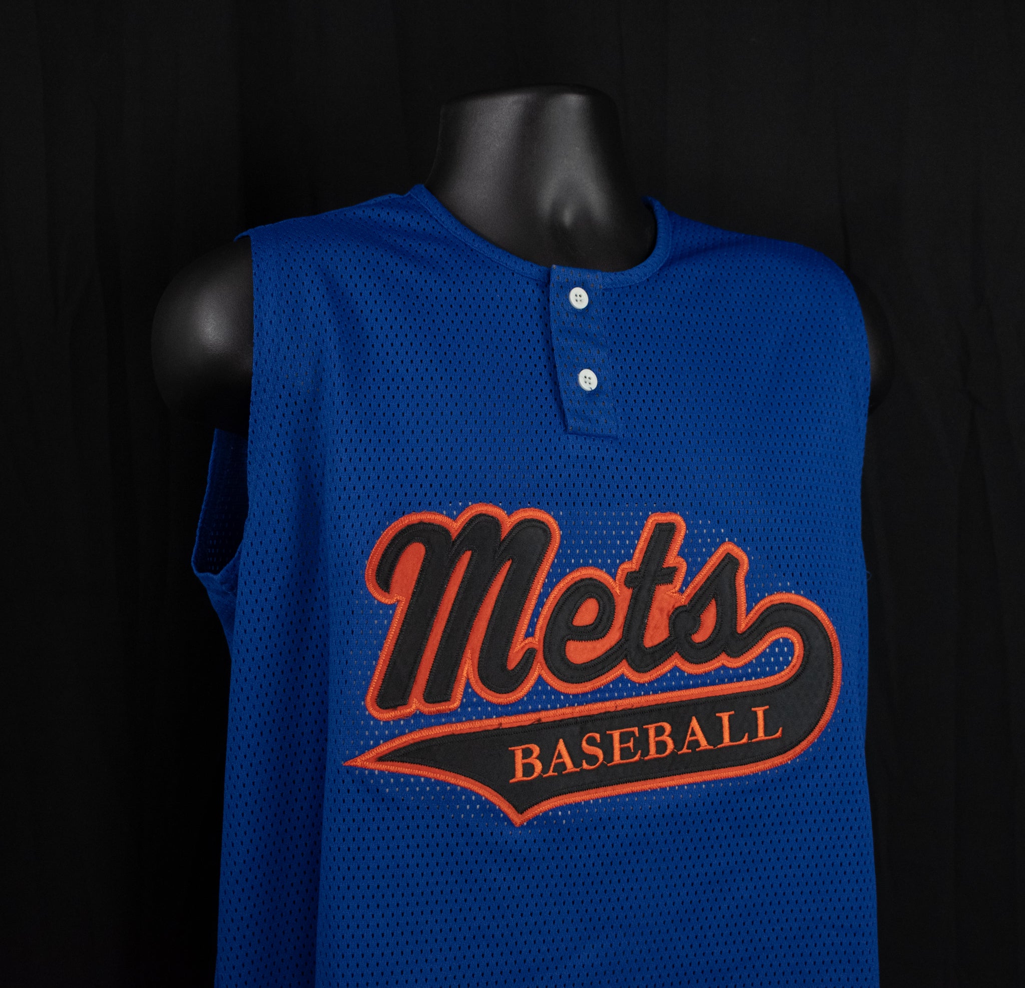 Micheal Jordan New York Mets Jersey Teamwork Athletic Apparel Used Large 23 Vintage