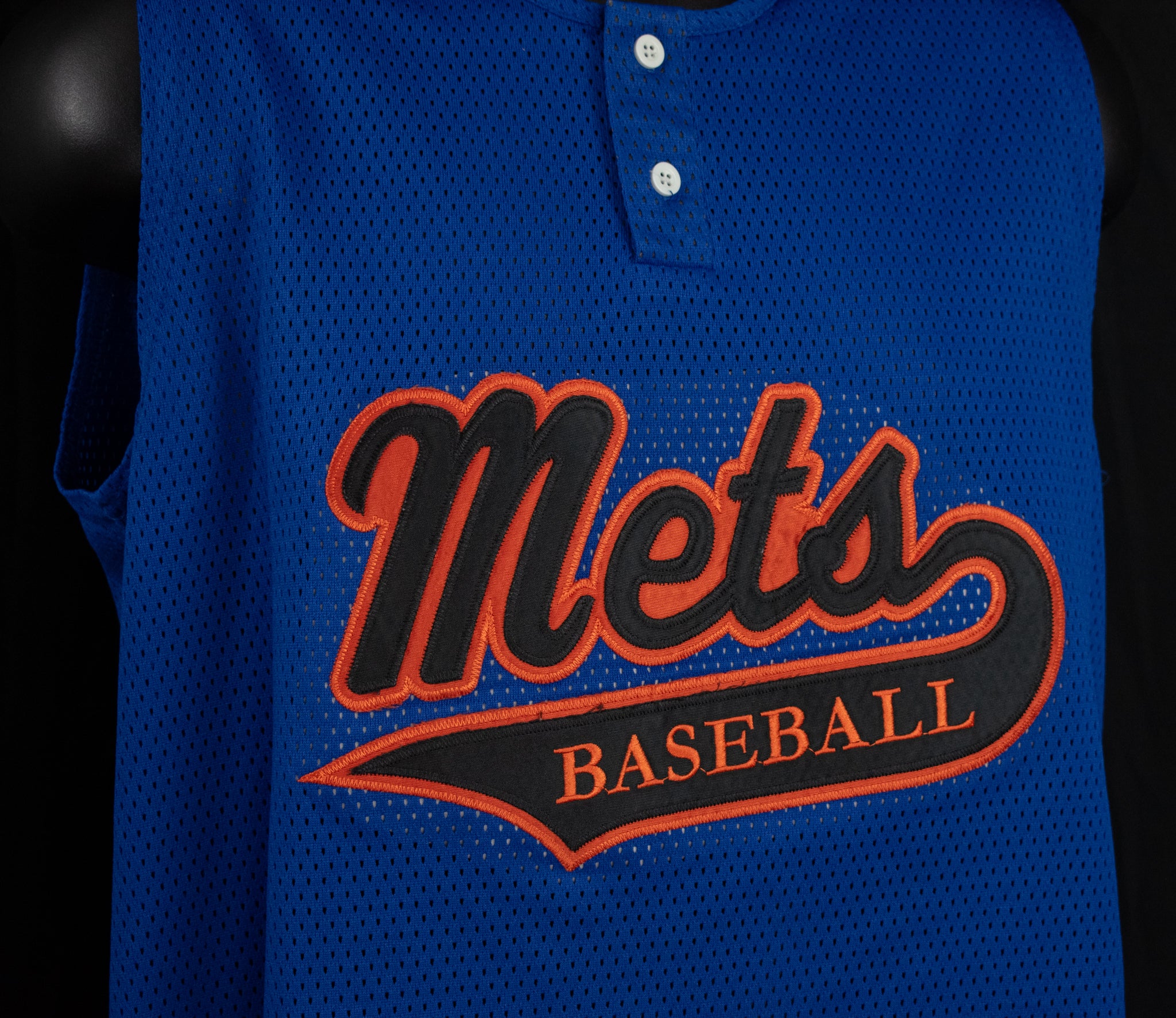 Micheal Jordan New York Mets Jersey Teamwork Athletic Apparel Used Large 23 Vintage