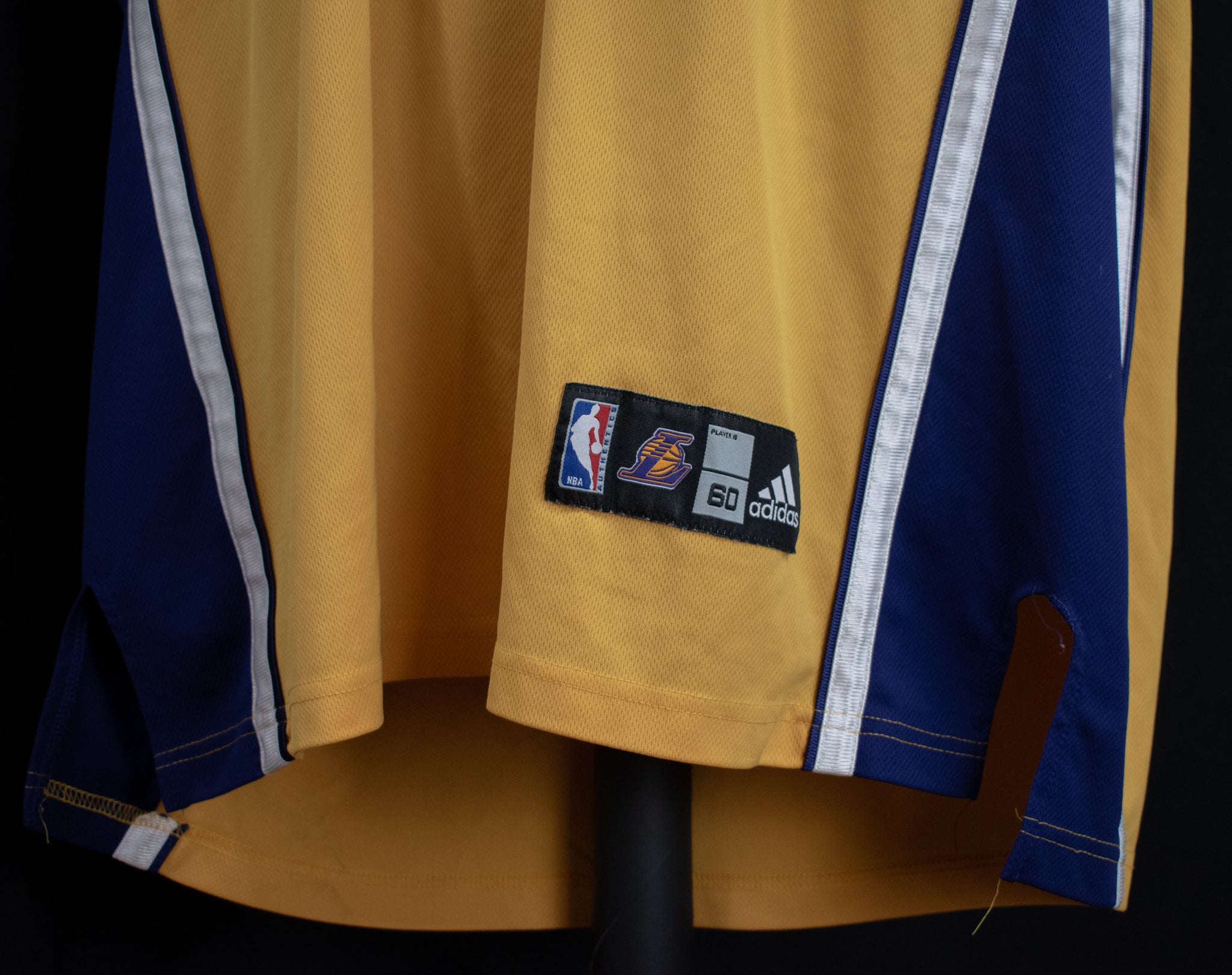 Los Angeles Lakers Jersey NBA Authentic Lamar Odom 7 Adidas Men Size 60 Vintage 3XL