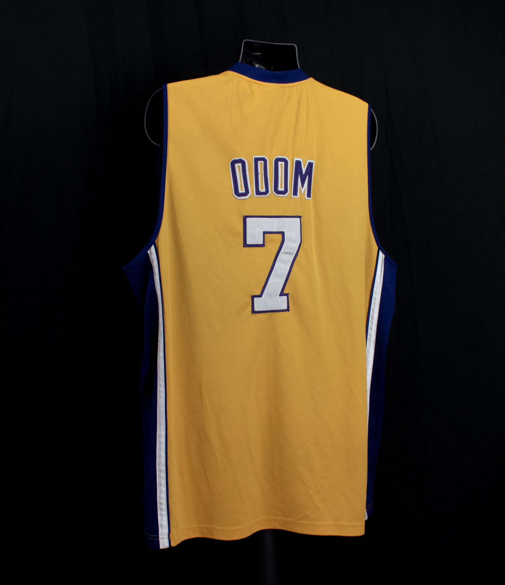 Los Angeles Lakers Jersey NBA Authentic Lamar Odom 7 Adidas Men Size 60 Vintage 3XL
