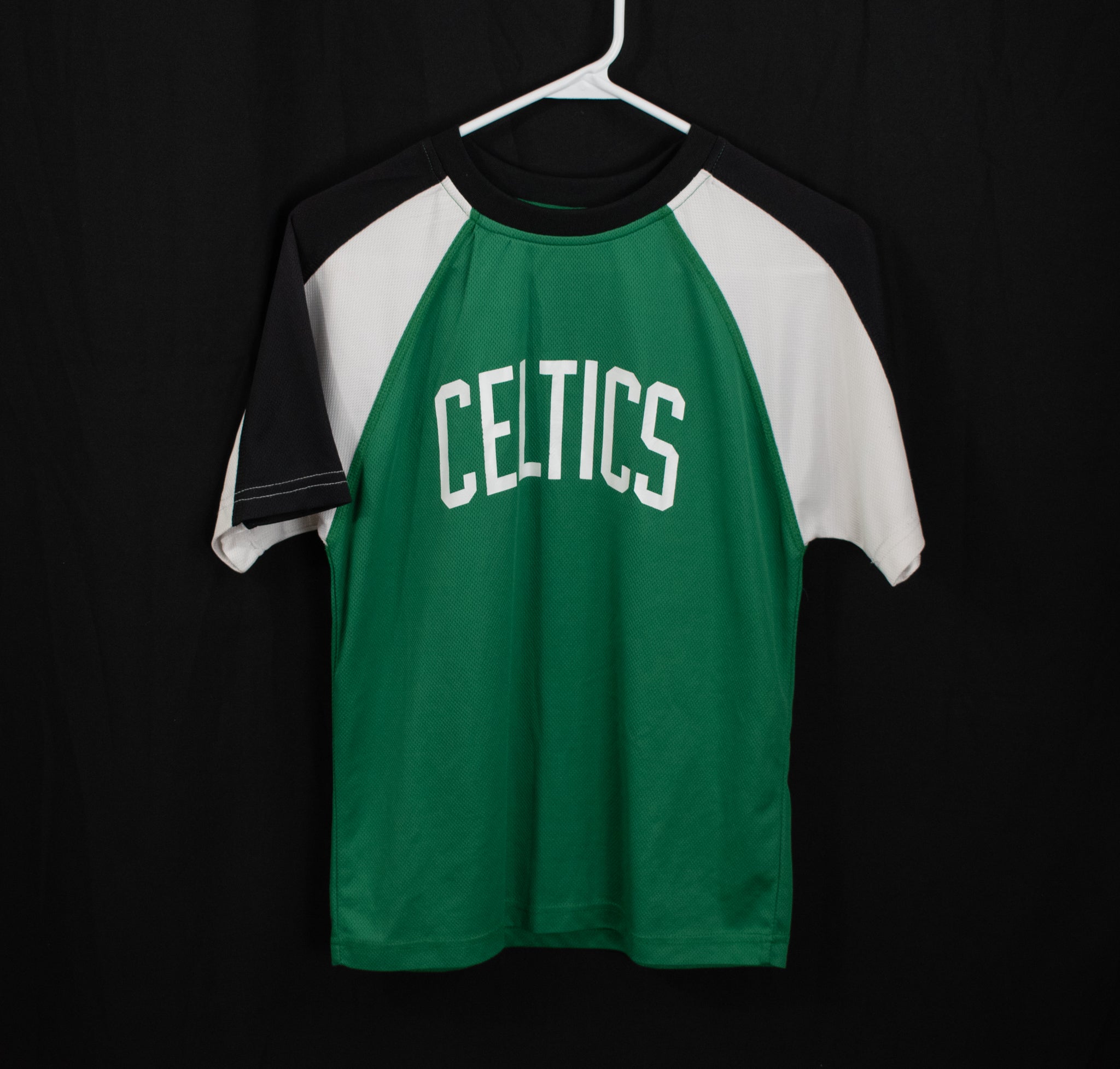 Celtics NBA Basketball Medium Green Shirt Jersey Majestic Authentic Kids Adidas