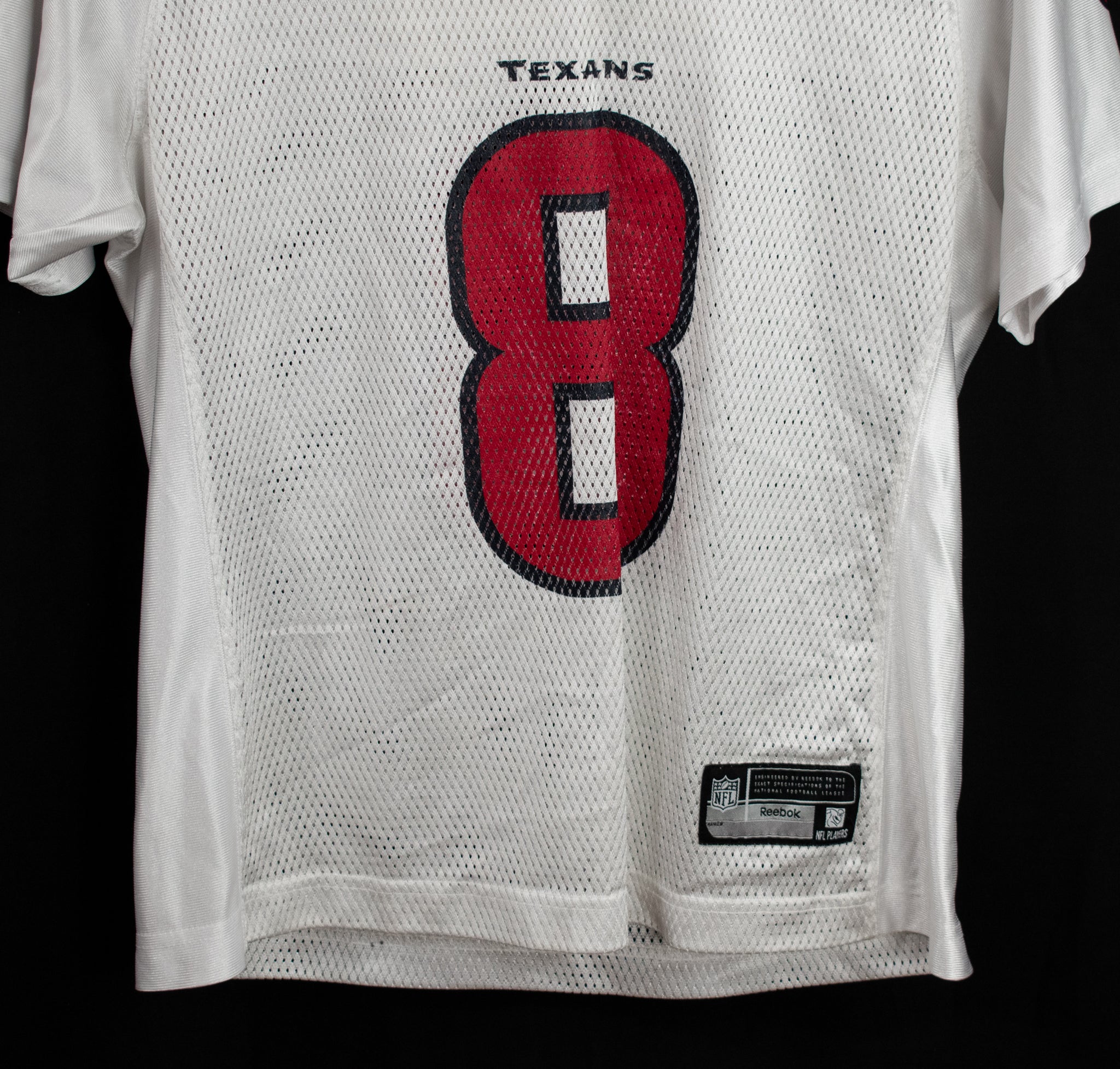 Houston Texans NFL Jersey White 8 Schaub Football Jersey Size Medium Women