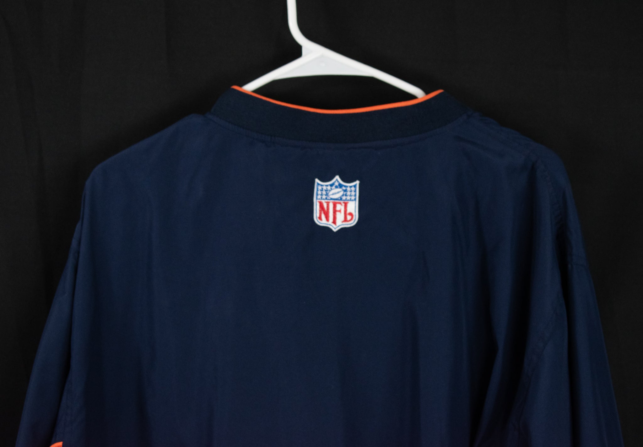 Denver Broncos Windbreak Vintage Reebok Pullover Adult Large Authentic NFL Jacket