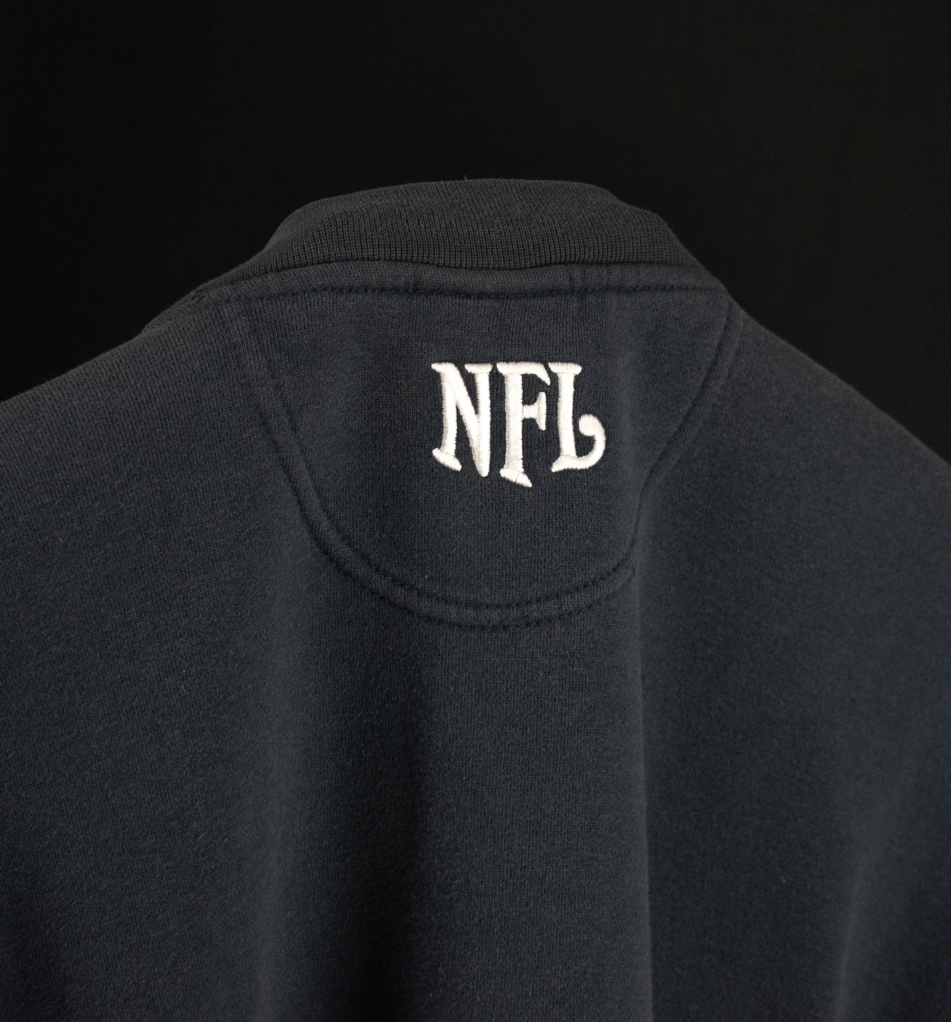 Houston Texans Large Pullover Sweatshirt Medium Reebok Authentic Faded Blue