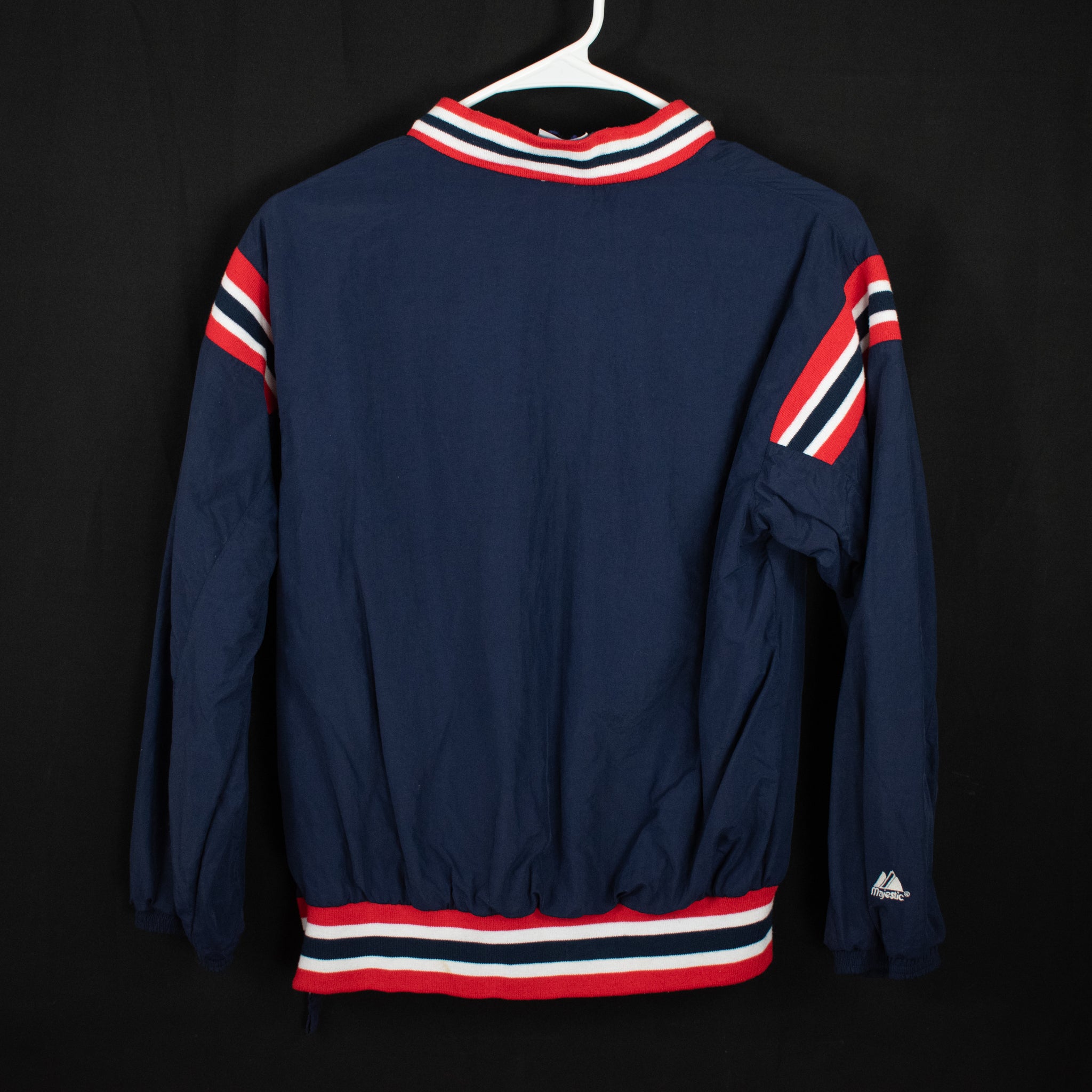 Boston Red Sox MLB Baseball Pullover Majestic Kids Medium Authentic MLB Windbreaker 10-12