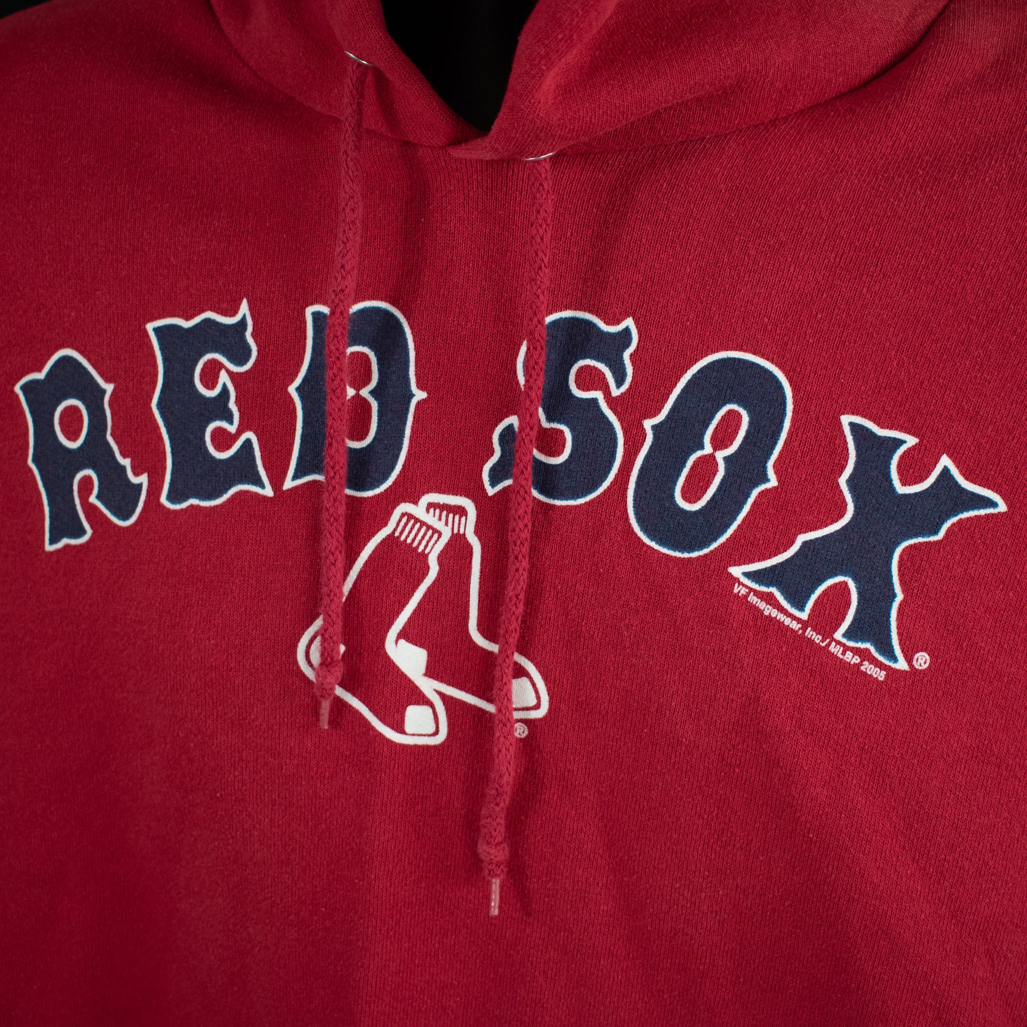 Boston Red Sox Baseball MLB Sweatshirt X-Large Red Kids Pullover Sweater Hoodie