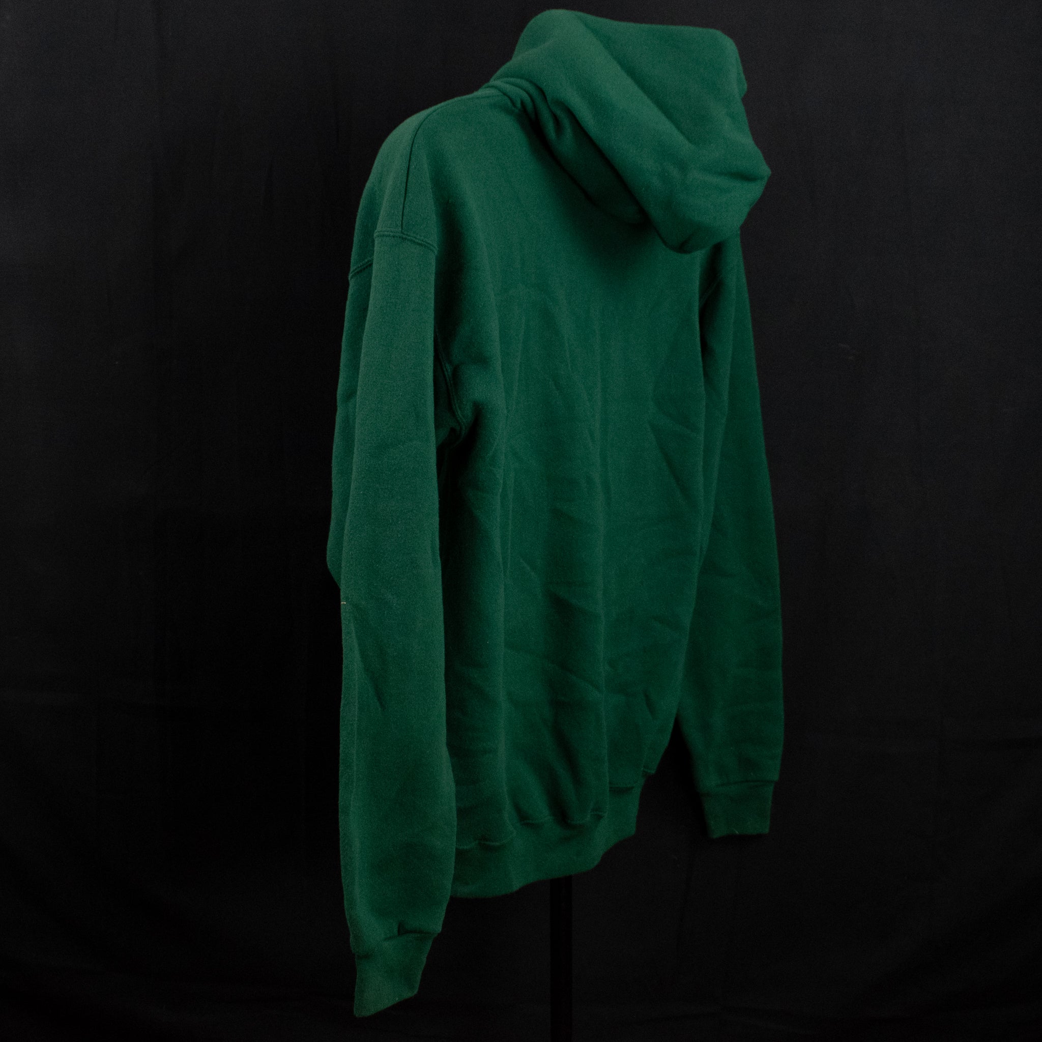 Notre Dame Sweatshirt Green Adult Pullover University Yellow College Sweater Large