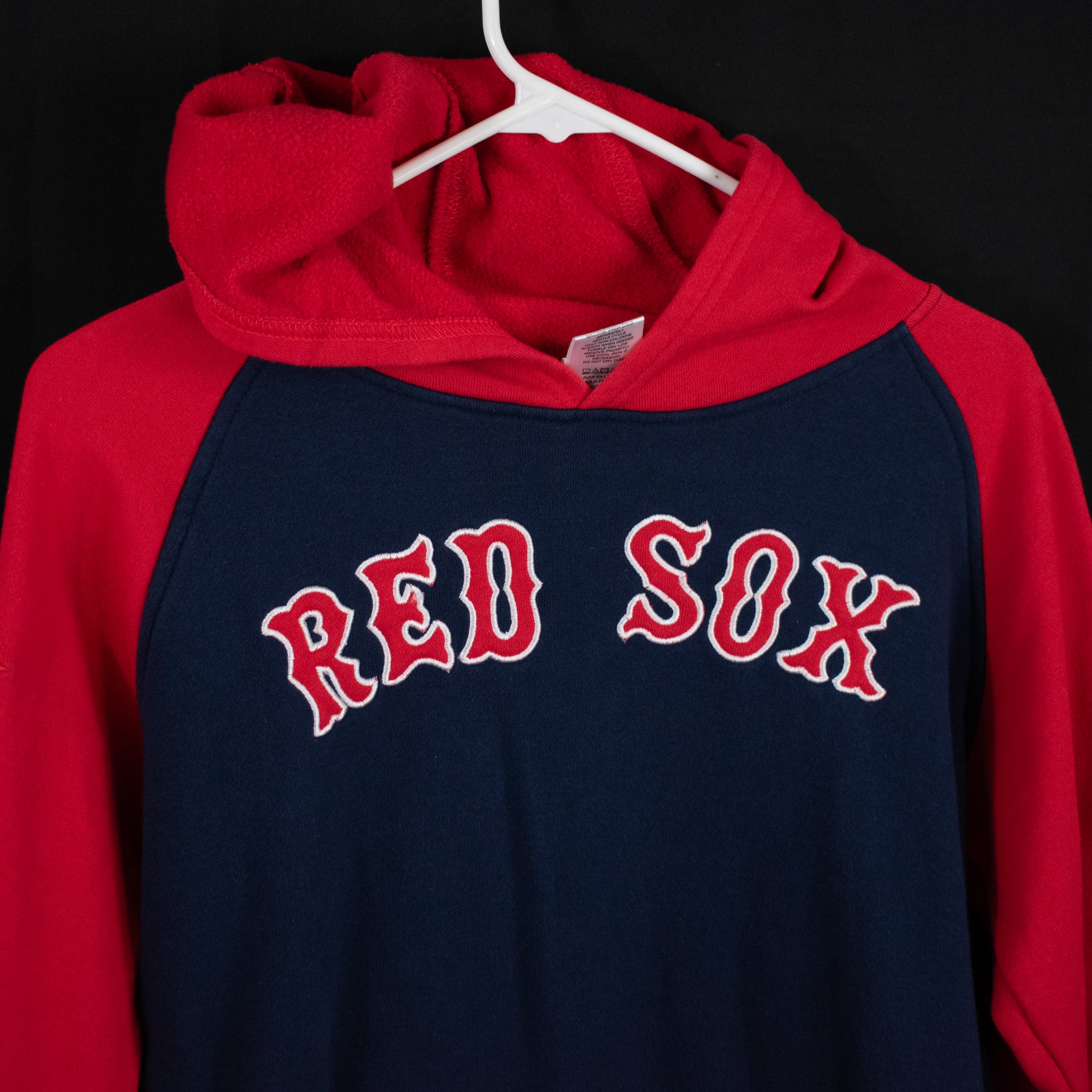 Boston Red Sox Kids Large 14-16 Sweatshirt MLB Baseball Hoodie Authentic Majestic