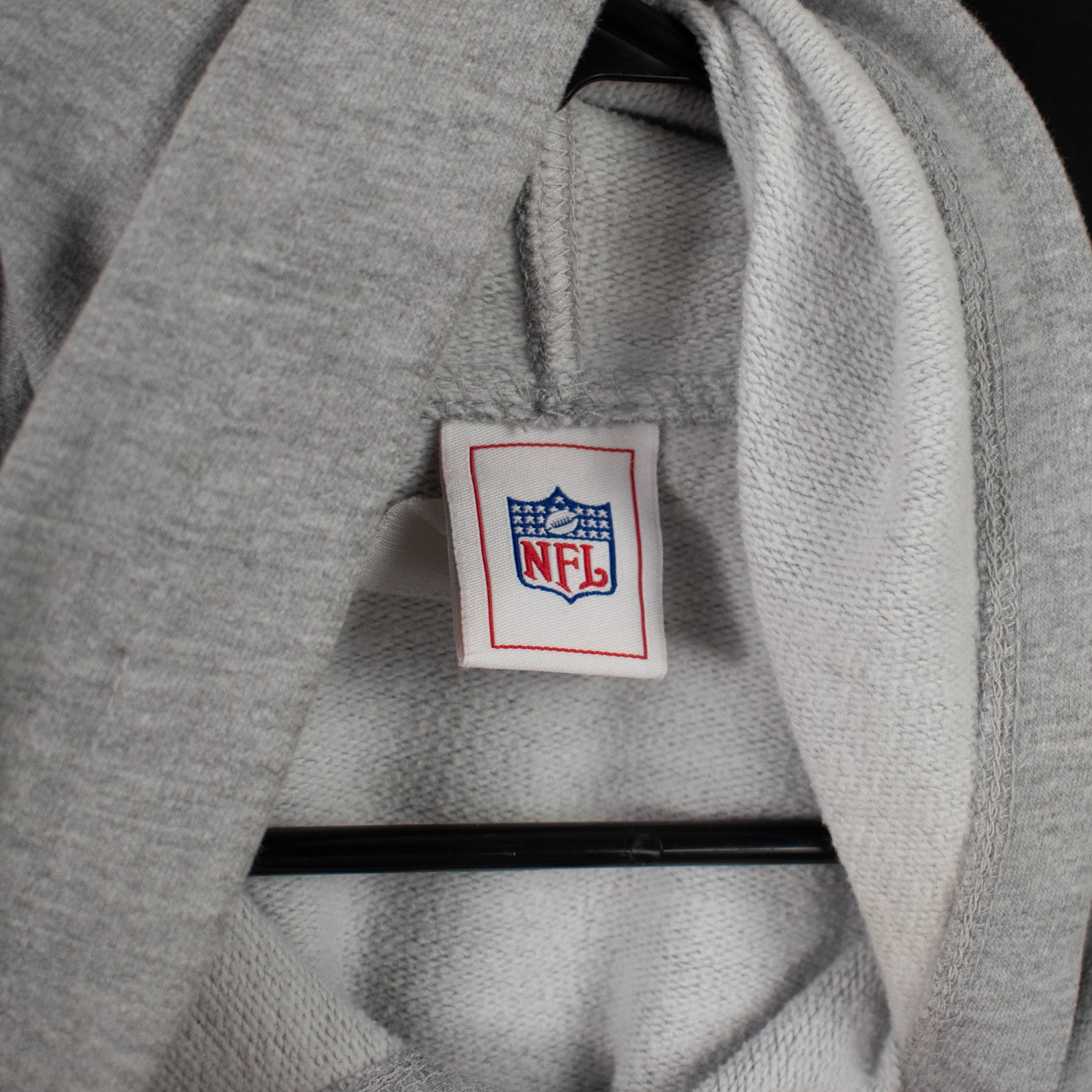 Steelers Sweatshirt Large NFL Hoodie Grey Used NFL