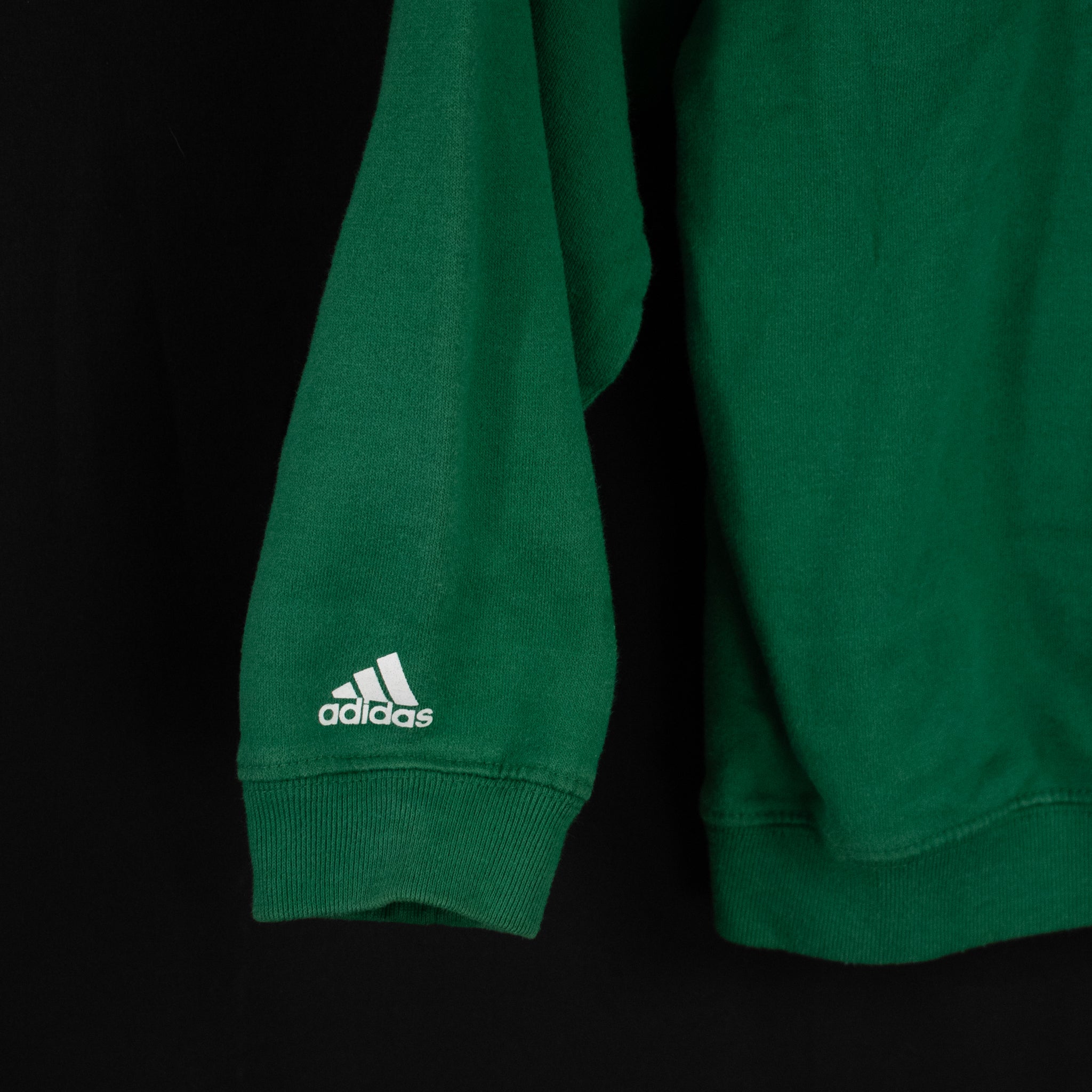 Boston Celtics NBA Basketball Hoodie Adidas Large Size 7 Youth Green Pullover Sweatshirt