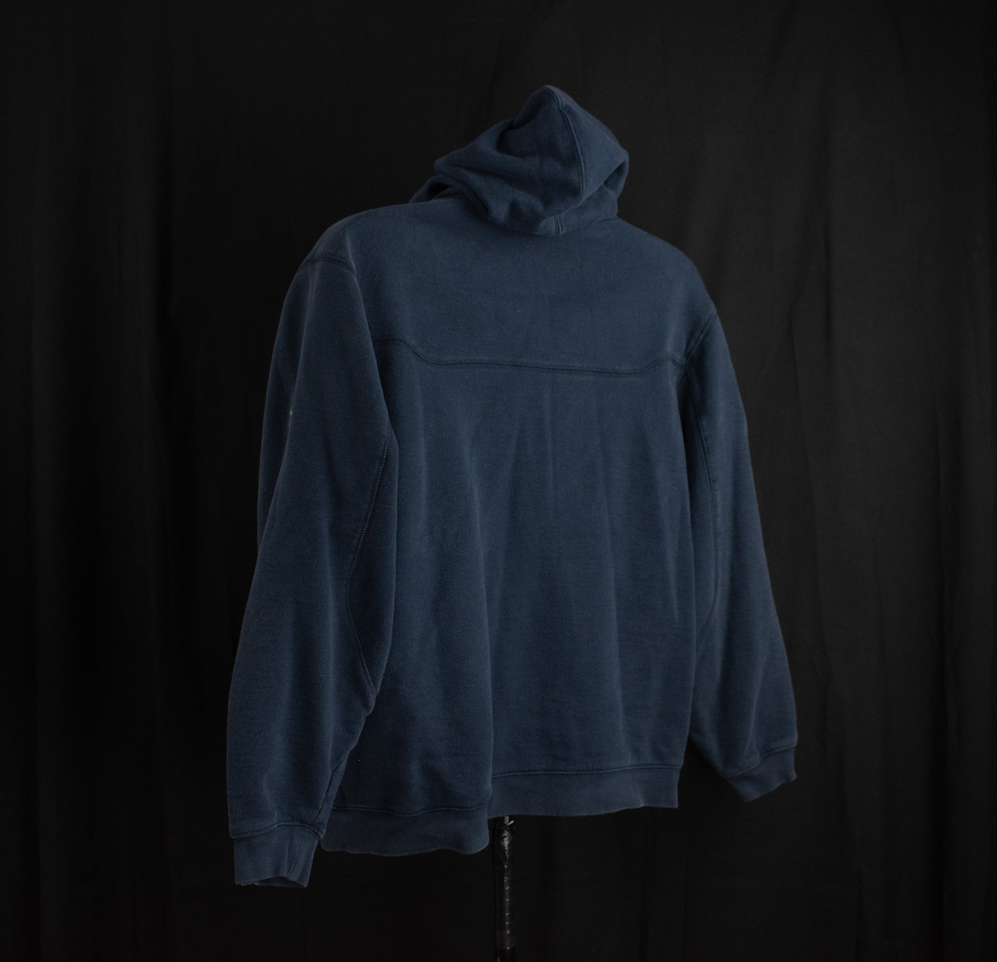 Seahawks Sweatshirt Mens Medium NFL Football Hoodie Authentic Blue Stitched