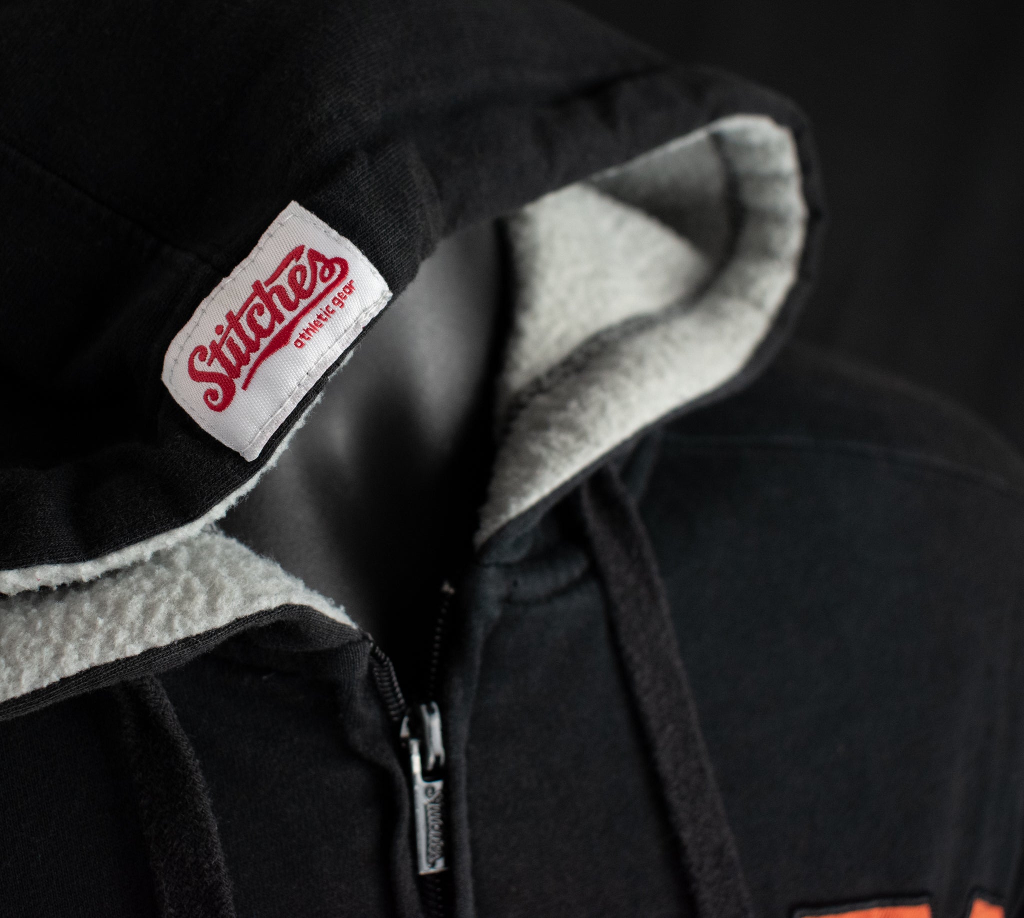 San Francisco Giants MLB Baseball Hoodie Zip Up Vintage Stitches Sweatshirt Small