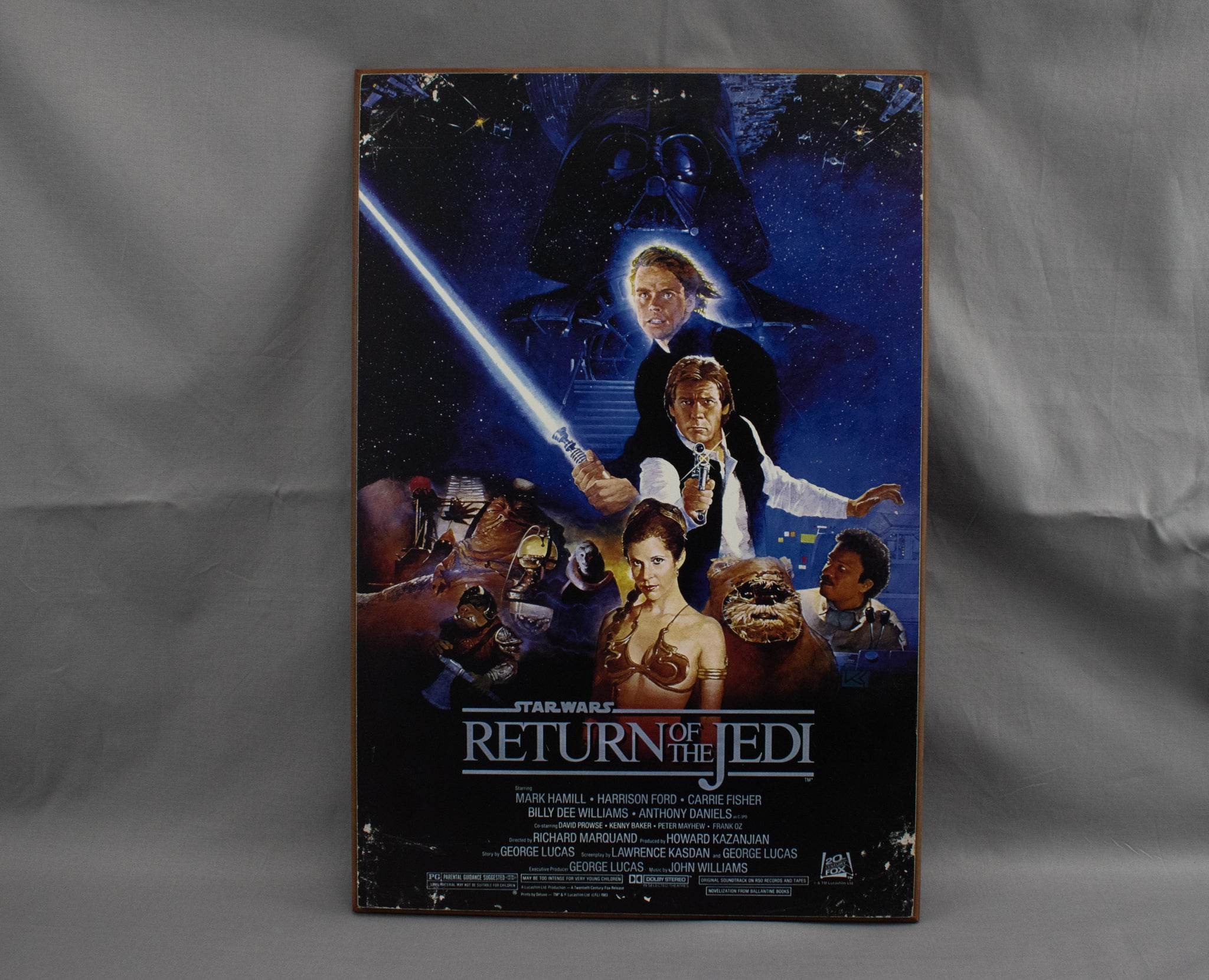 Star Wars Return of the Jedi Wood Plaque Home Decor 13x19