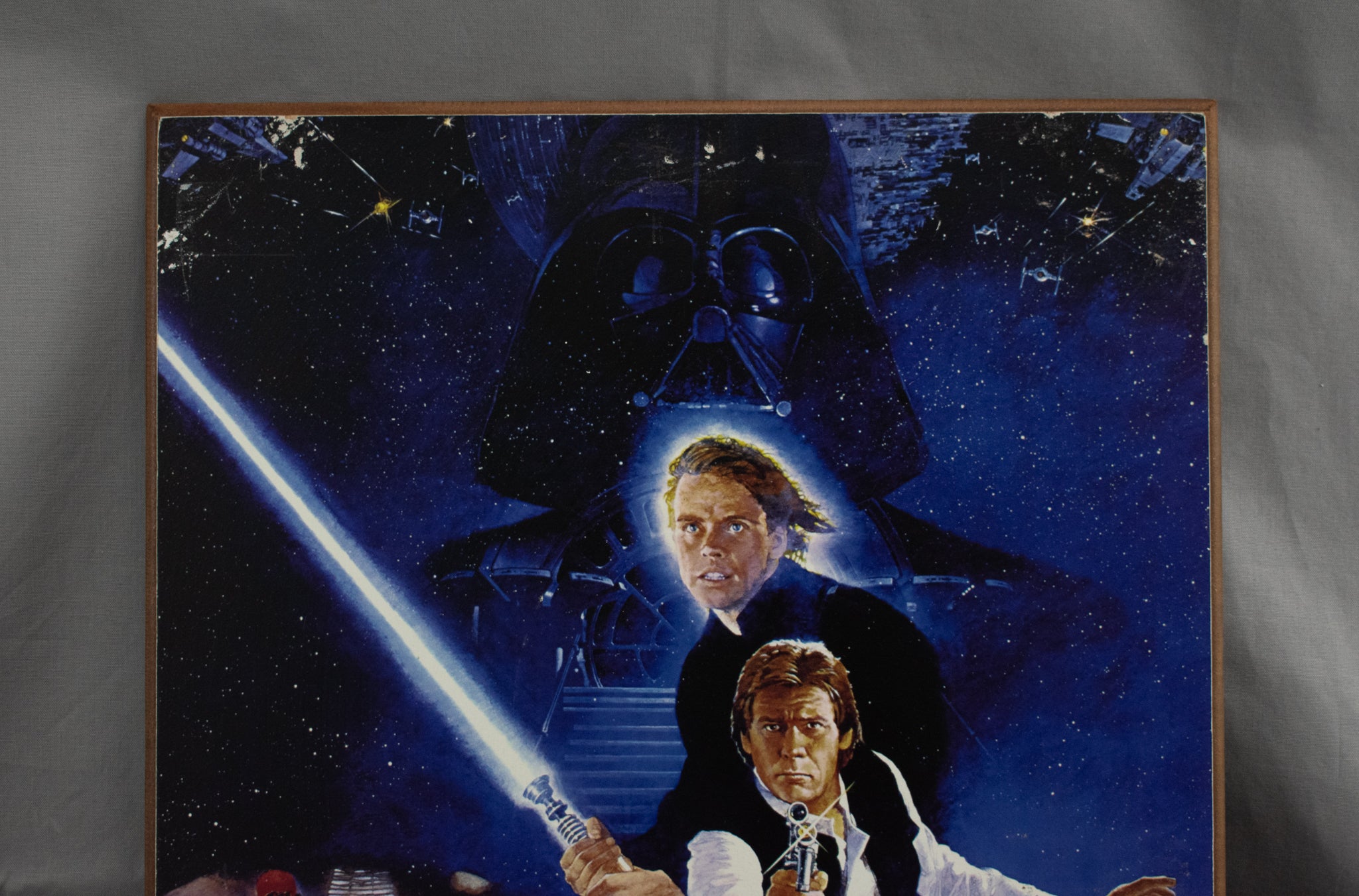 Star Wars Return of the Jedi Wood Plaque Home Decor 13x19