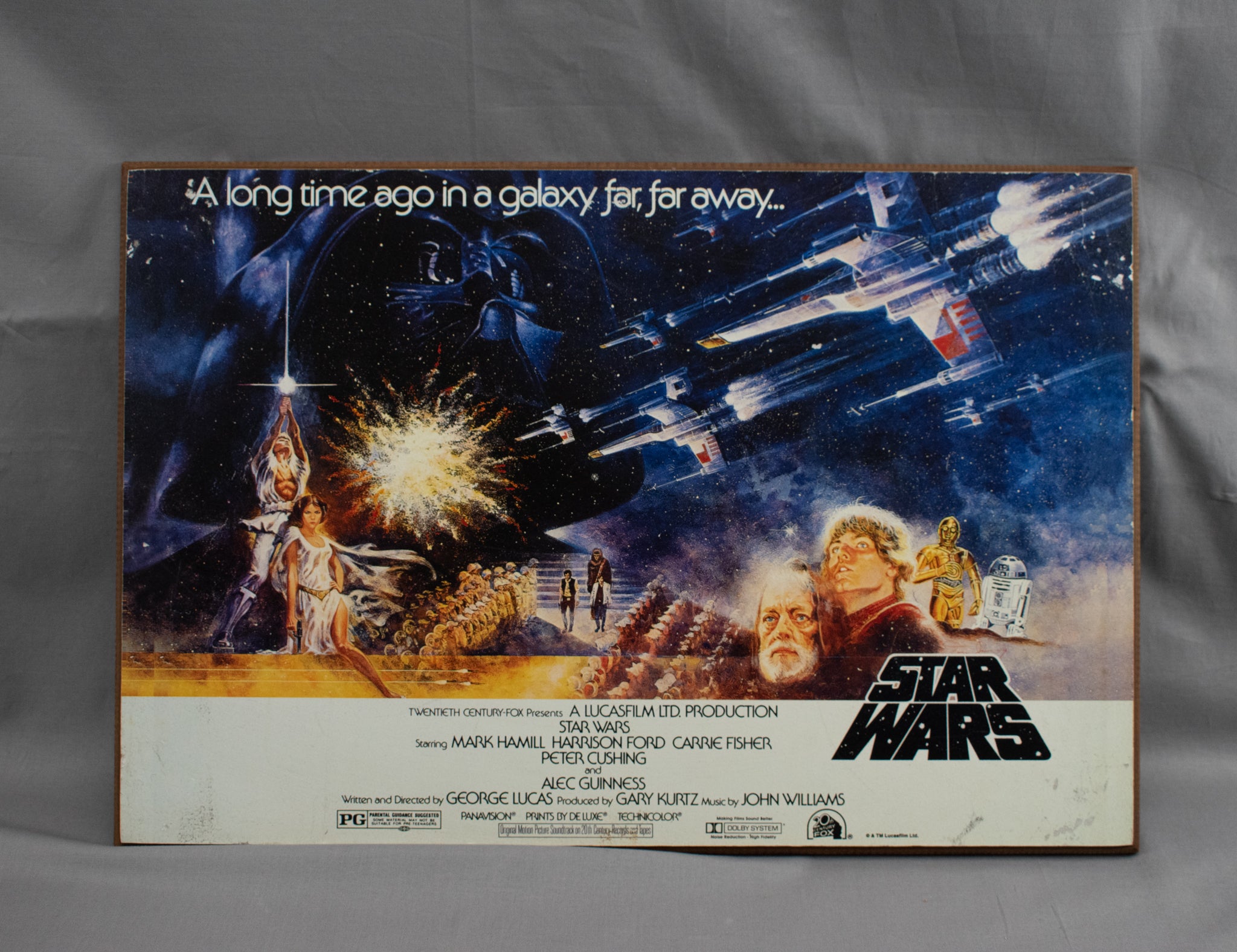 Star Wars A New Hope Wood Plaque Home Decor 13x19