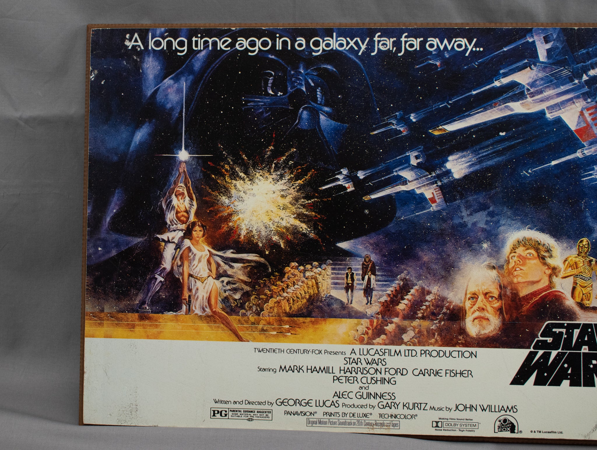 Star Wars A New Hope Wood Plaque Home Decor 13x19