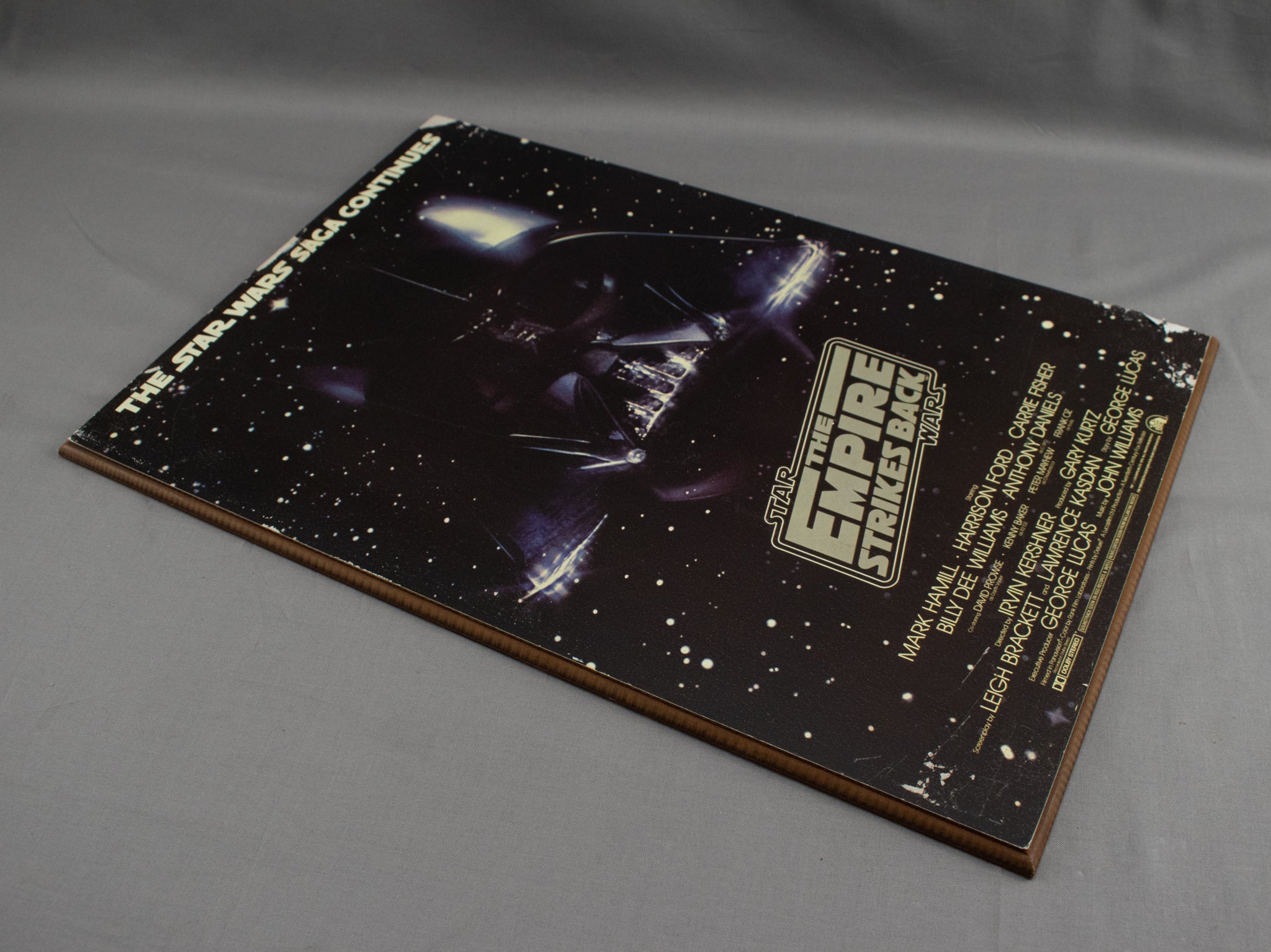 Star Wars Darth Vader Empires Strikes Back Wood Plaque Home Decor 13x19