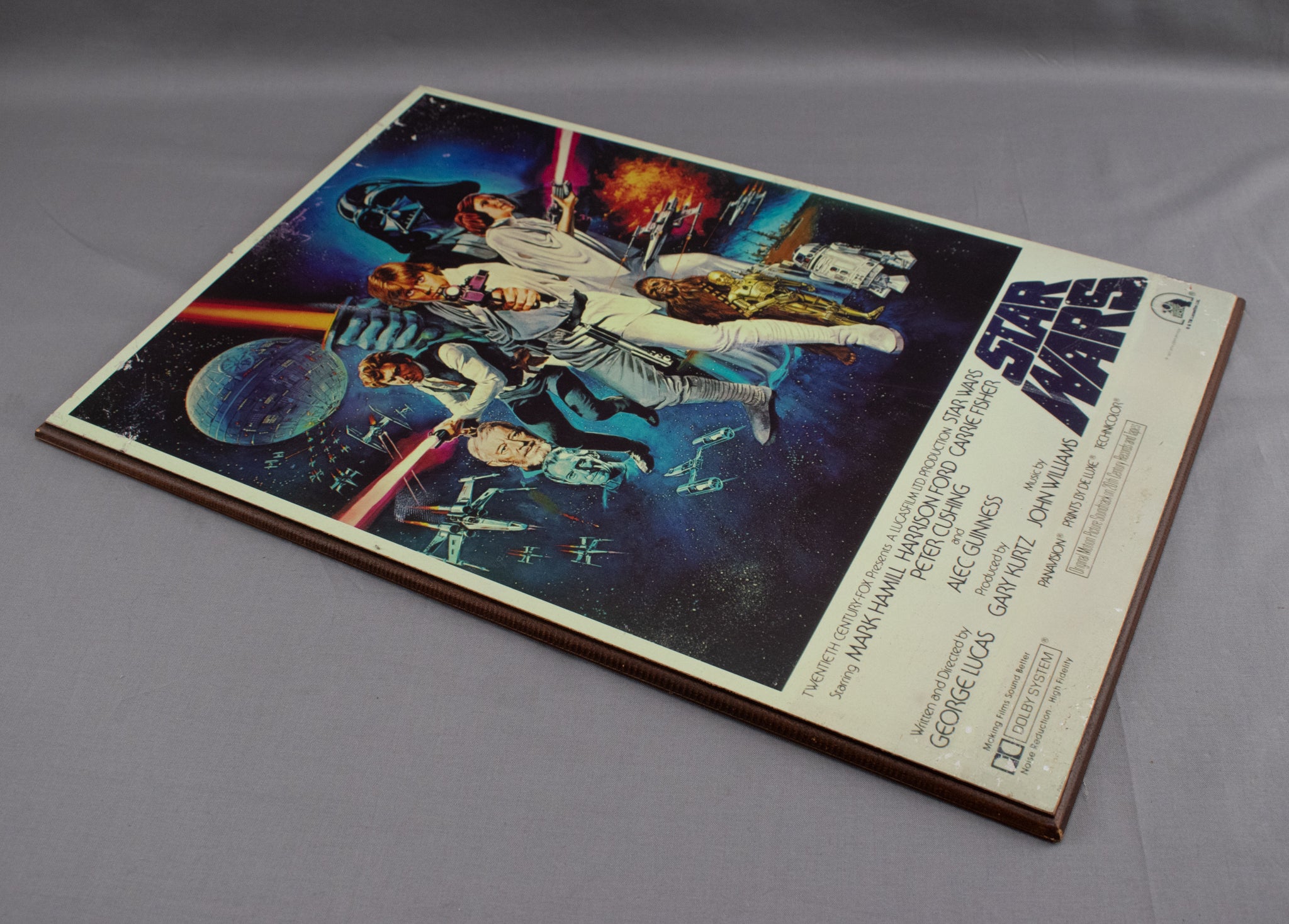 Star Wars Movie Art A New Hope Wood Plaque Home Decor 13x19