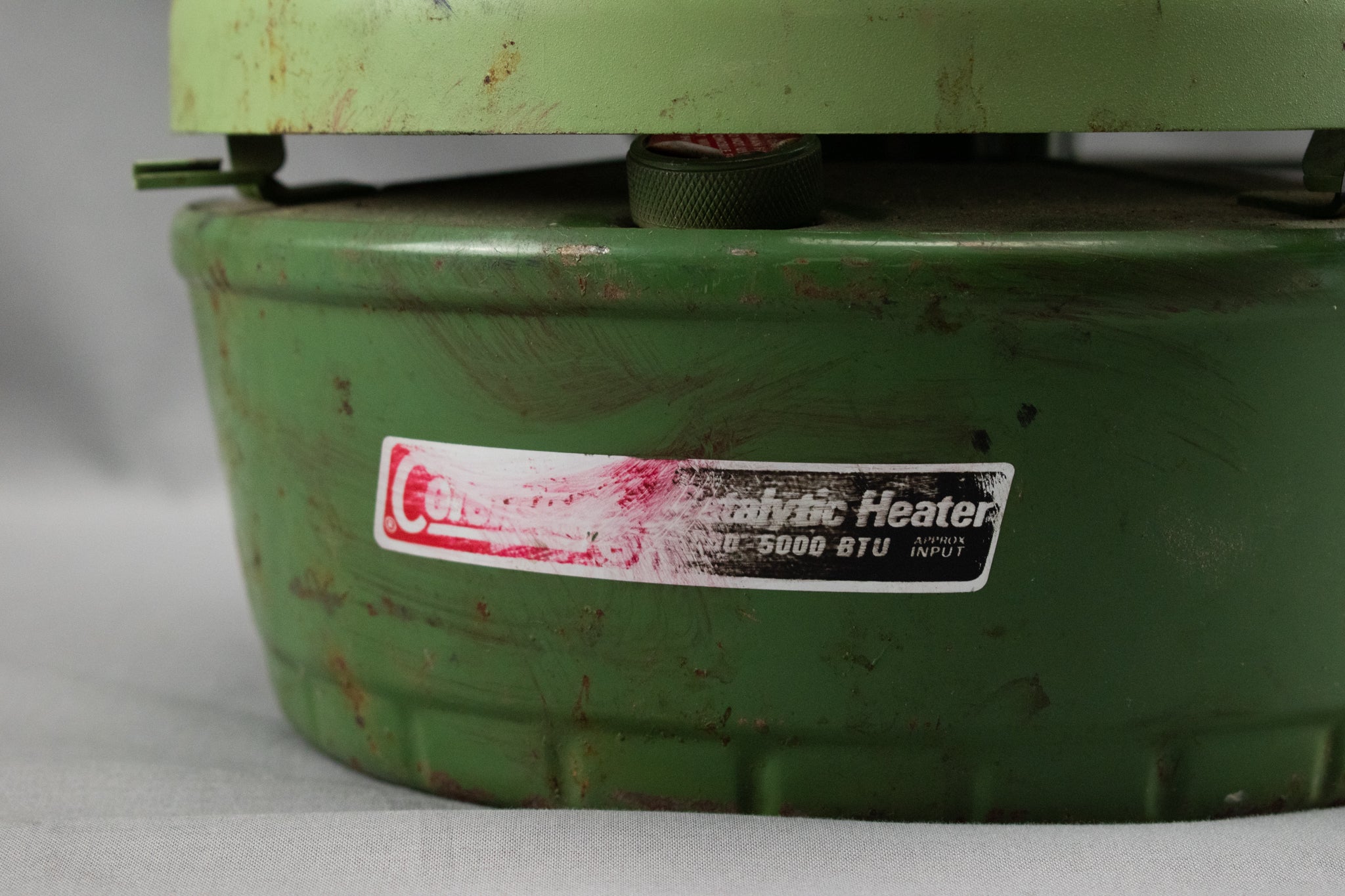 Vintage Coleman Catalytic Heater 5000 Btu Model 513b 11/81 1978 Green