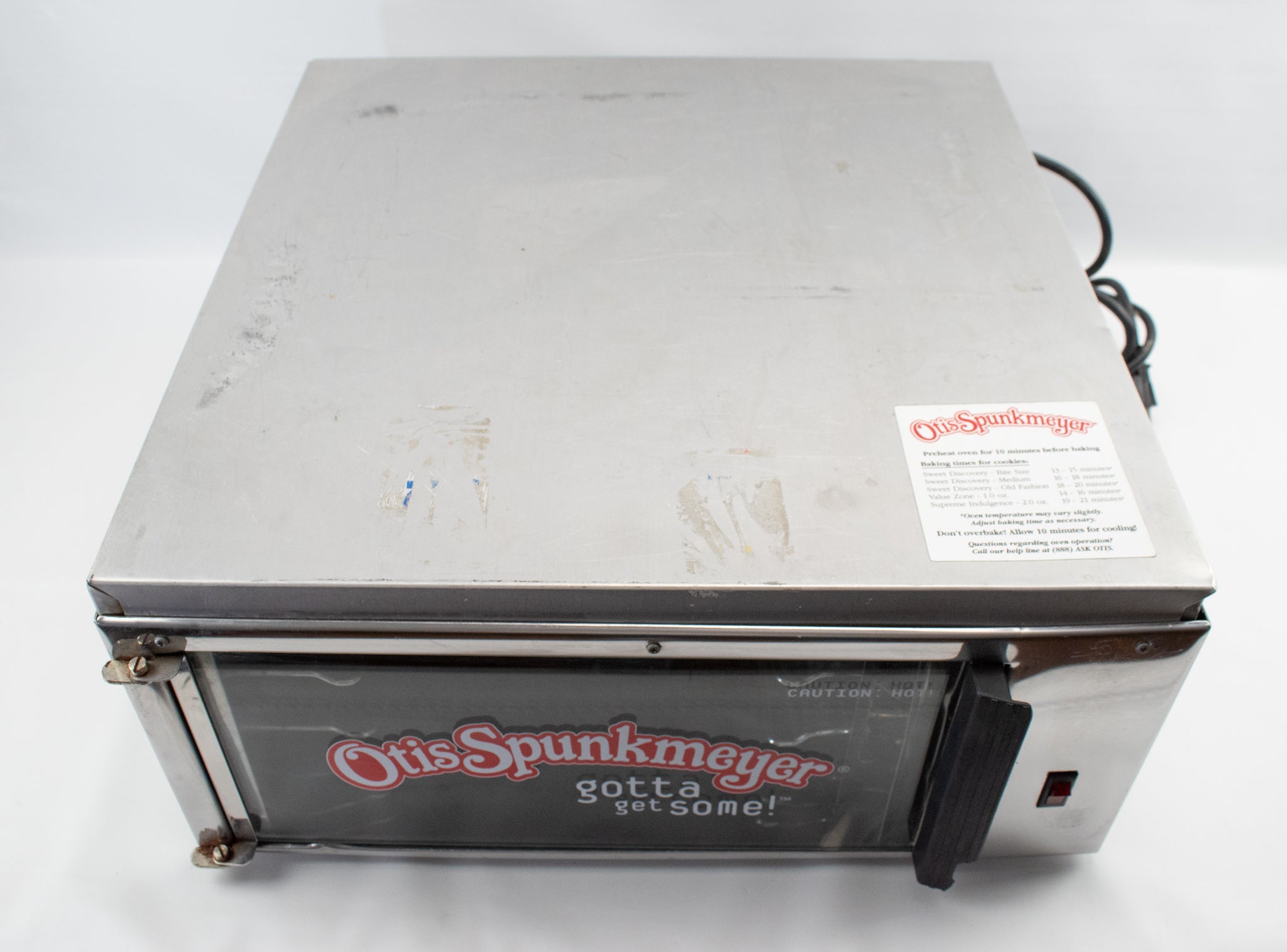 Otis Spunkmeyer Gotta Get Some Cookie Oven No Tray 19x9x19in Used Commercial Baker