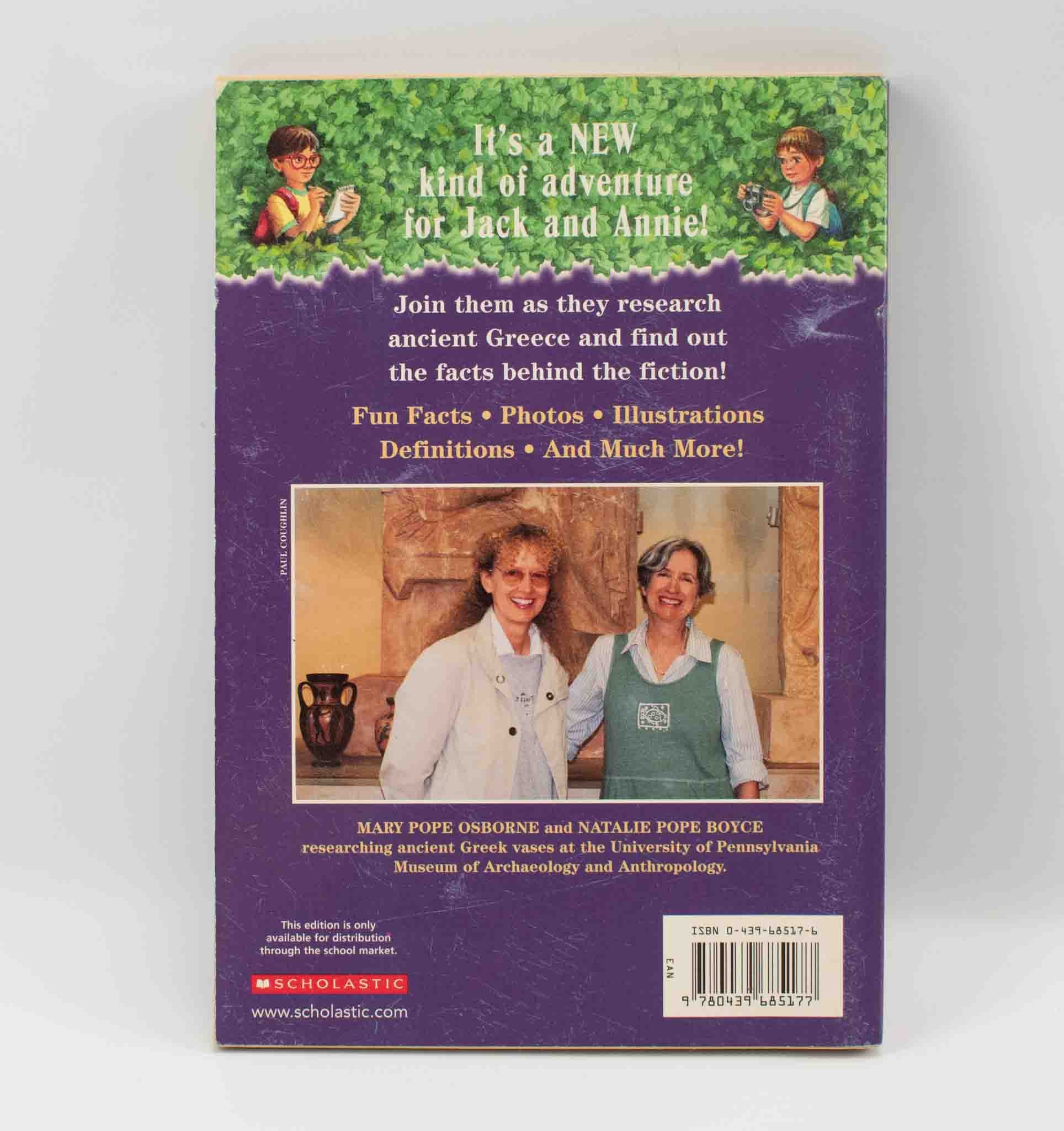Ancient Greece and the Olympics Book Scholastic Mary Pop Osborne Used