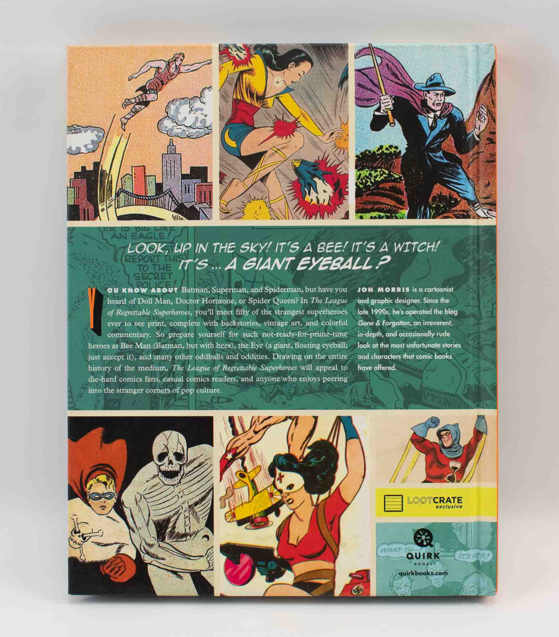 Regrettable Super Heroes The Loot Crate Edition By Jon Morris Hardcover